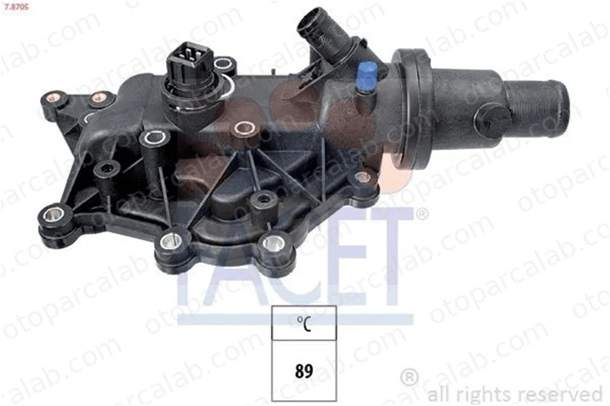 MAGNETI MARELLI 359001202590 Termostat RENAULT CLIO III Grandtour MEGANE II 8200561434 8200158269