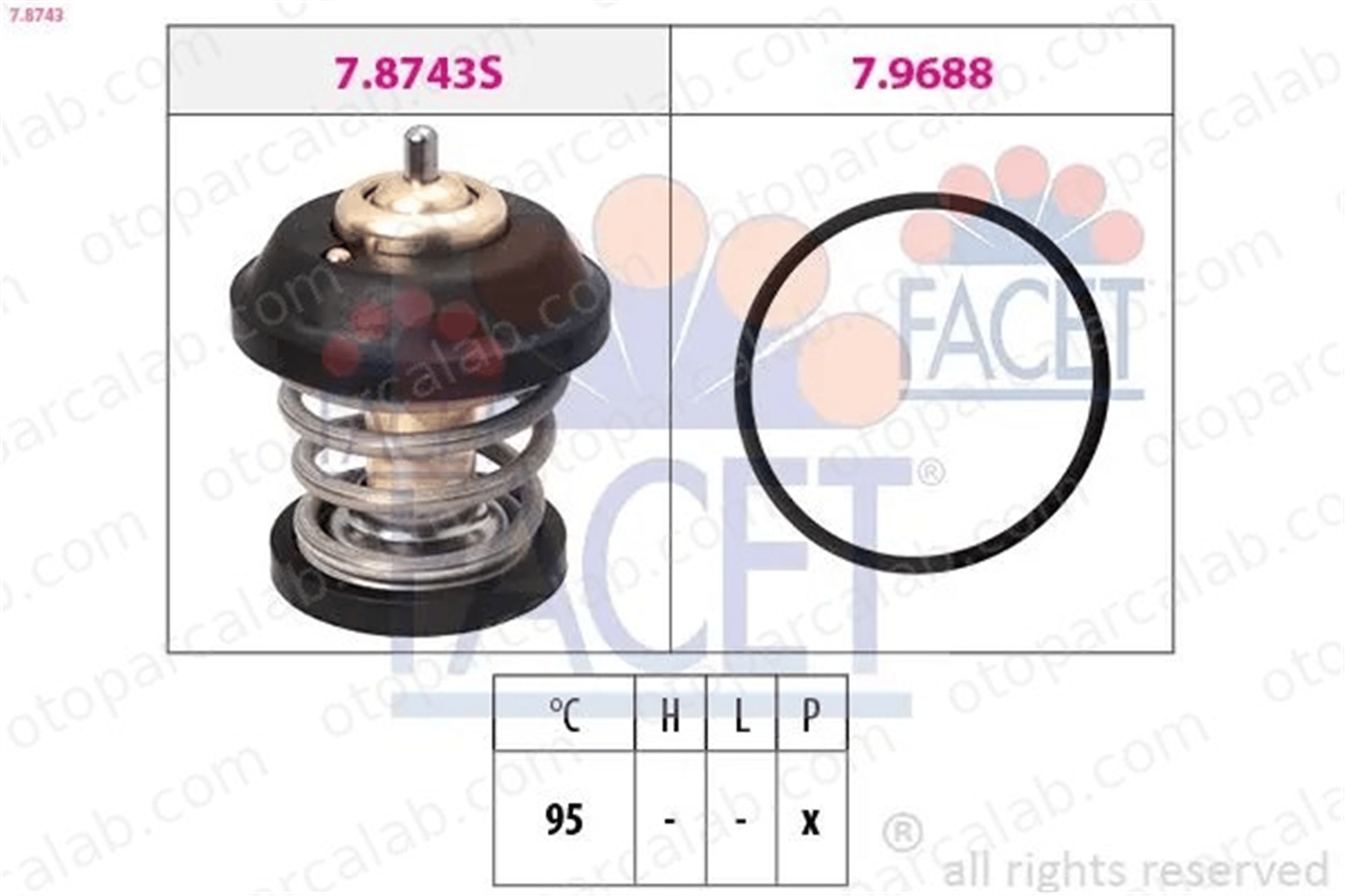 MAGNETI MARELLI 359001202800 Termostat AUDI A4 B8 A4 B8 Avant 6H121113B 06H121113B