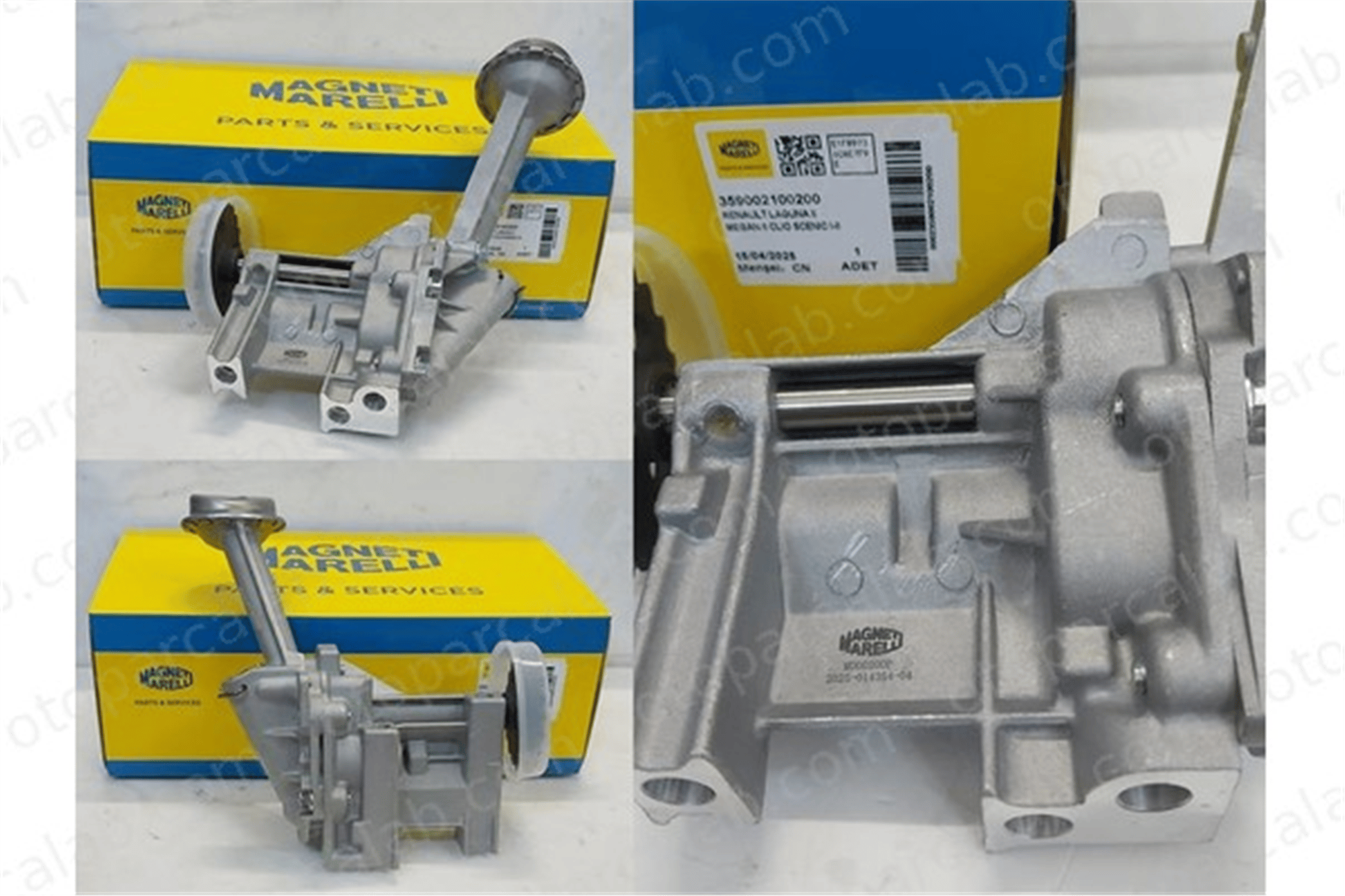 MAGNETI MARELLI 359002100200 Yağ Pompası RENAULT MEGANE II MEGANE II Sedan 150105226R 8200101970