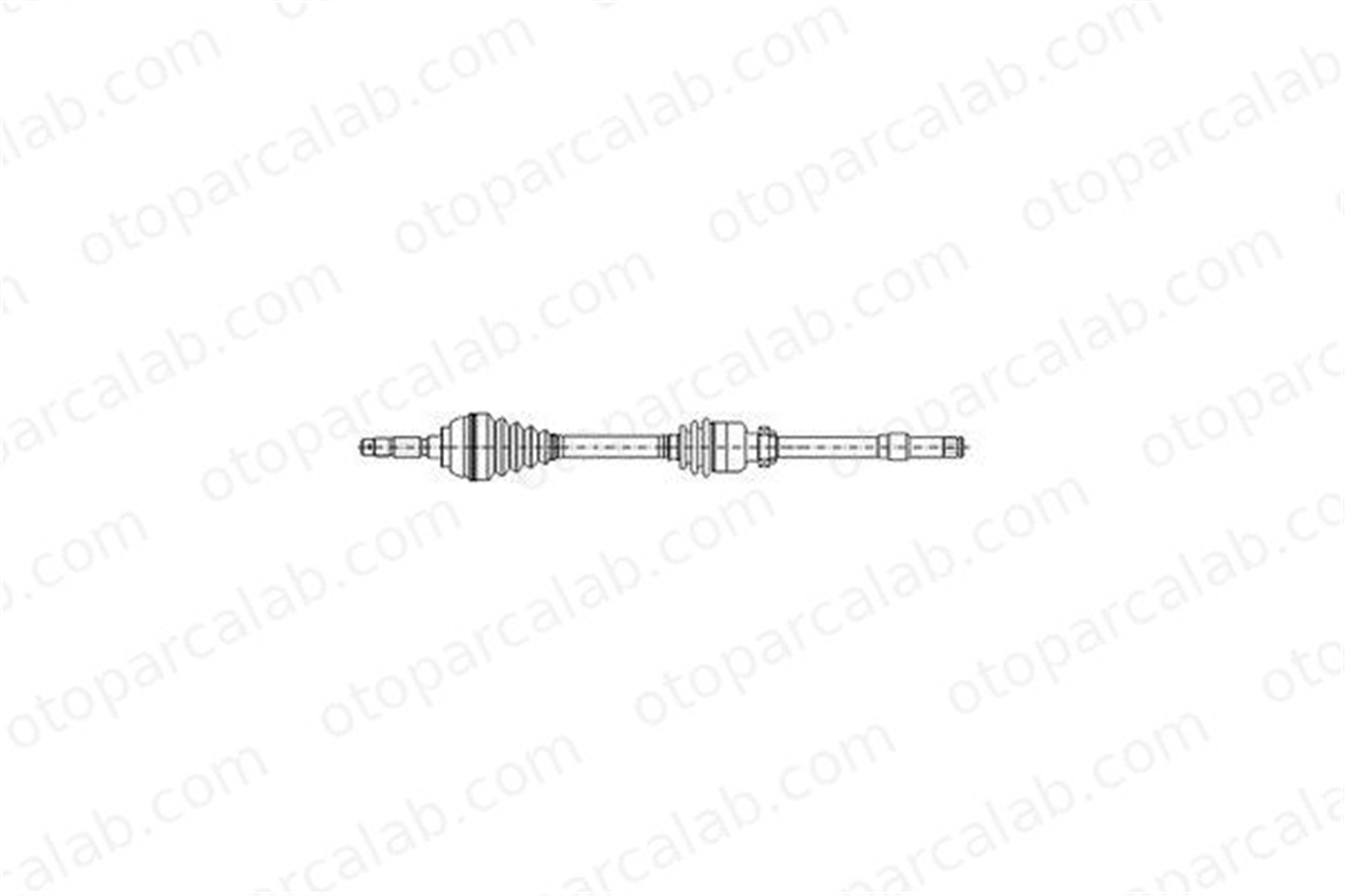 MAGNETI MARELLI 359002503050 Aks Komple Ön Sağ PEUGEOT 206 Hatchback 206 Sedan 32739P 32739N