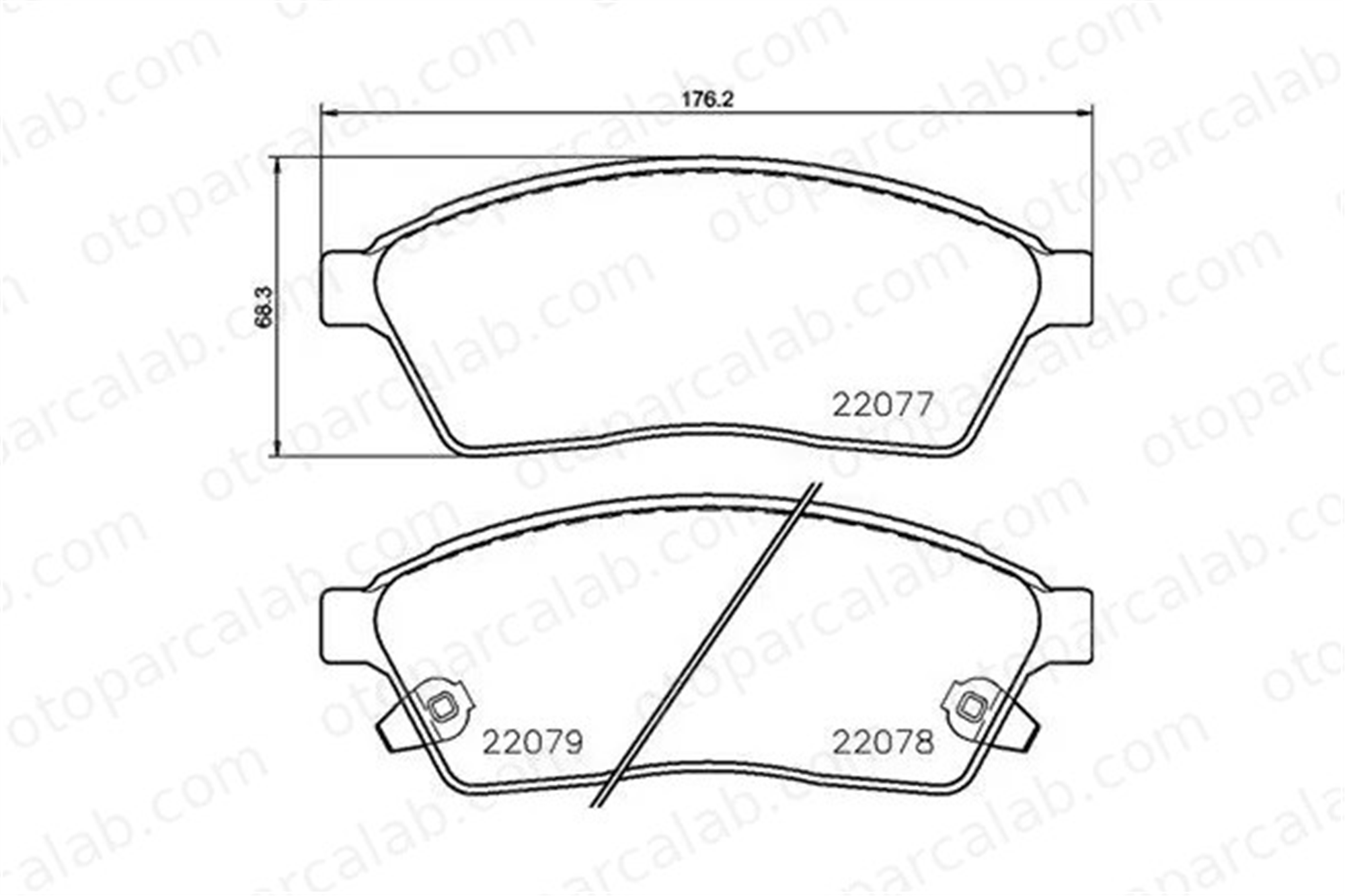MAGNETI MARELLI 363700409009 Fren Disk Balata Ön MERCEDES-BENZ C-SERISI E-SERISI T-Model 363700409009 20872587