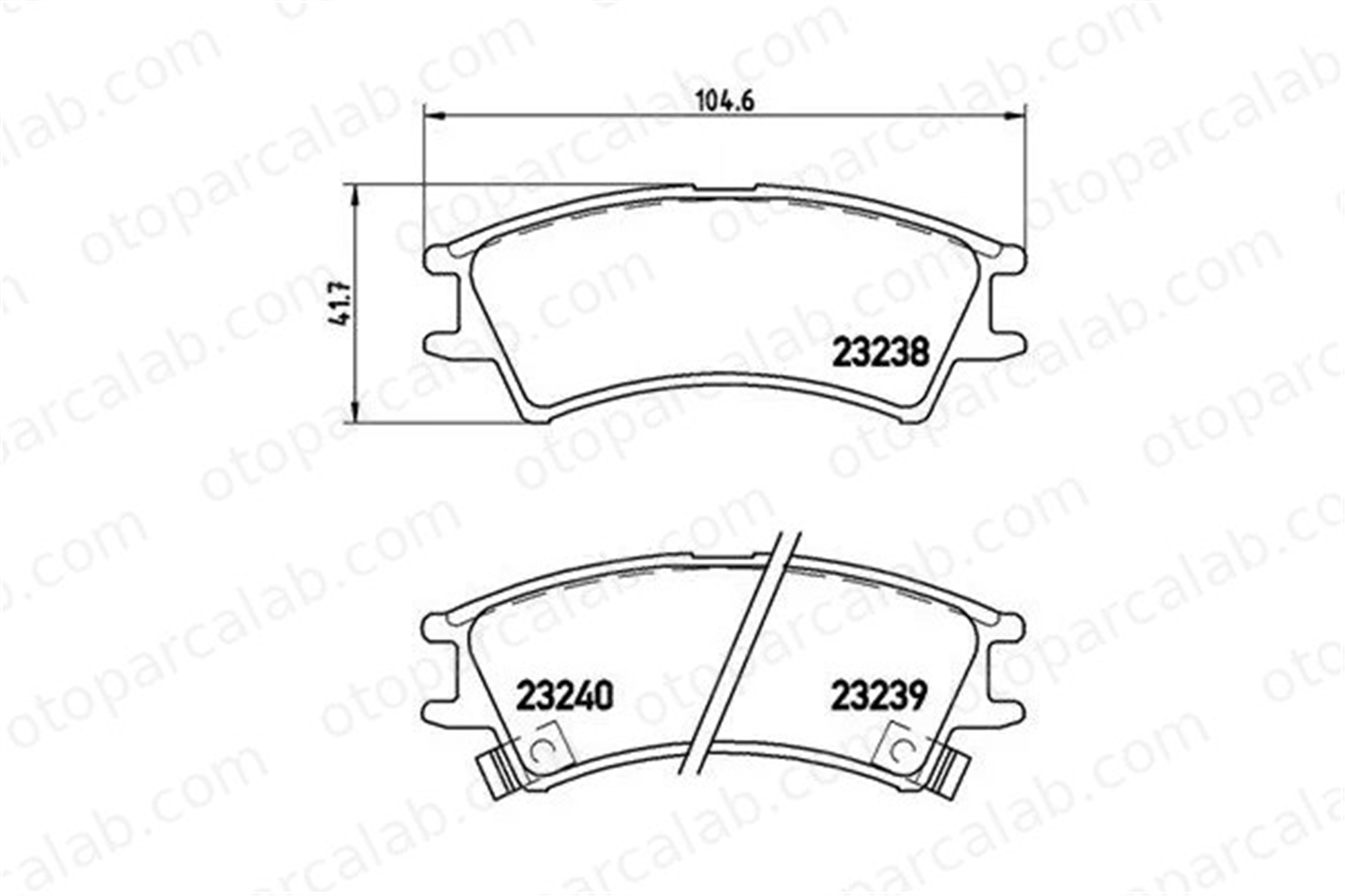 MAGNETI MARELLI 363700430011 Fren Disk Balata Ön HYUNDAI ATOS 363700430011 5810102A00