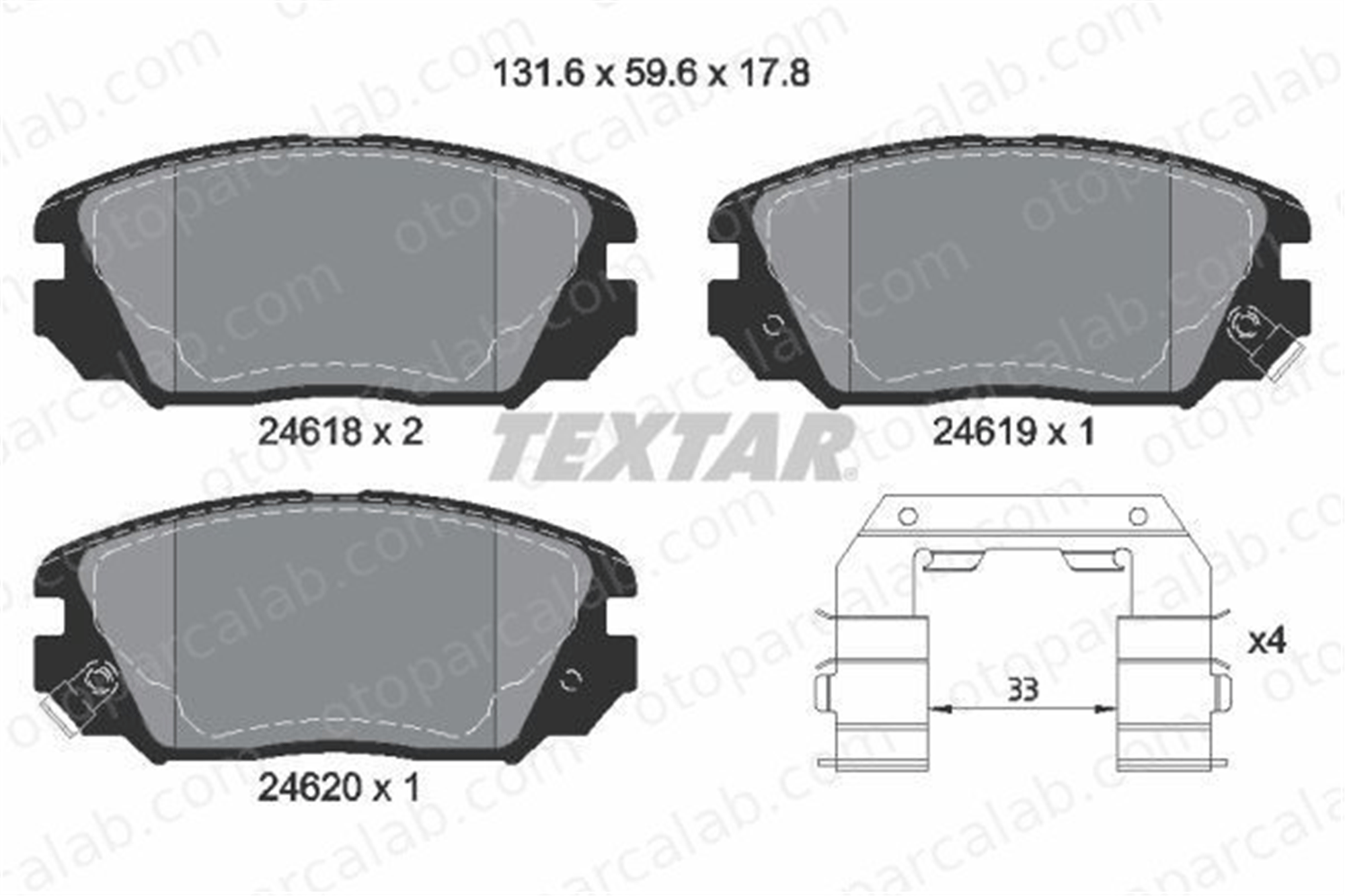 MAGNETI MARELLI 363700430031 Fren Disk Balata Ön HYUNDAI GRANDEUR SONATA V 363700430031 581013KA31
