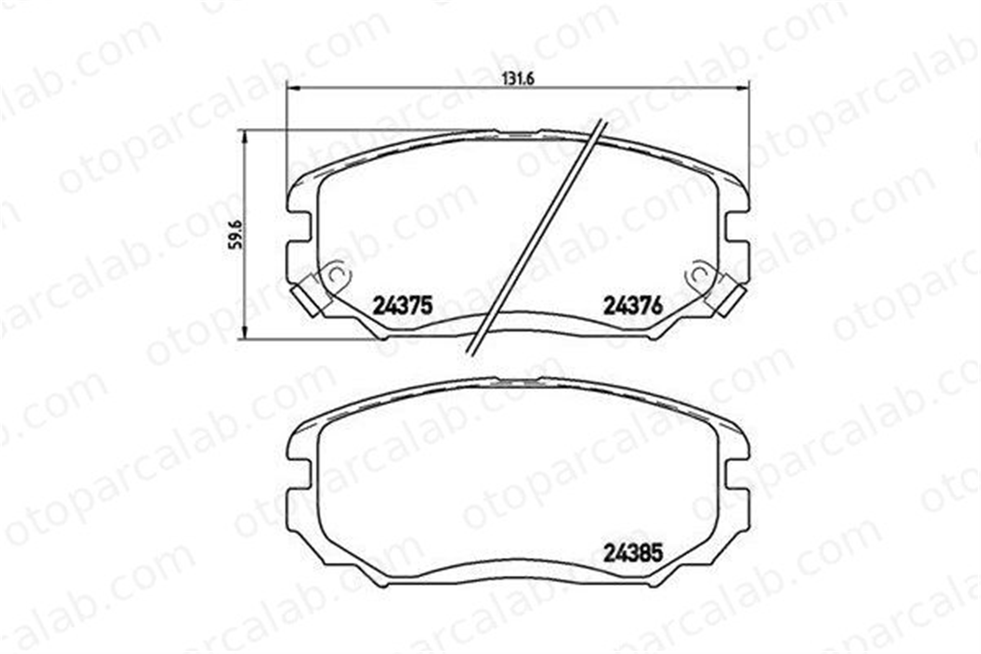 MAGNETI MARELLI 363700430038 Fren Disk Balata Ön HYUNDAI SONATA V GRANDEUR 363700430038 581013FA01