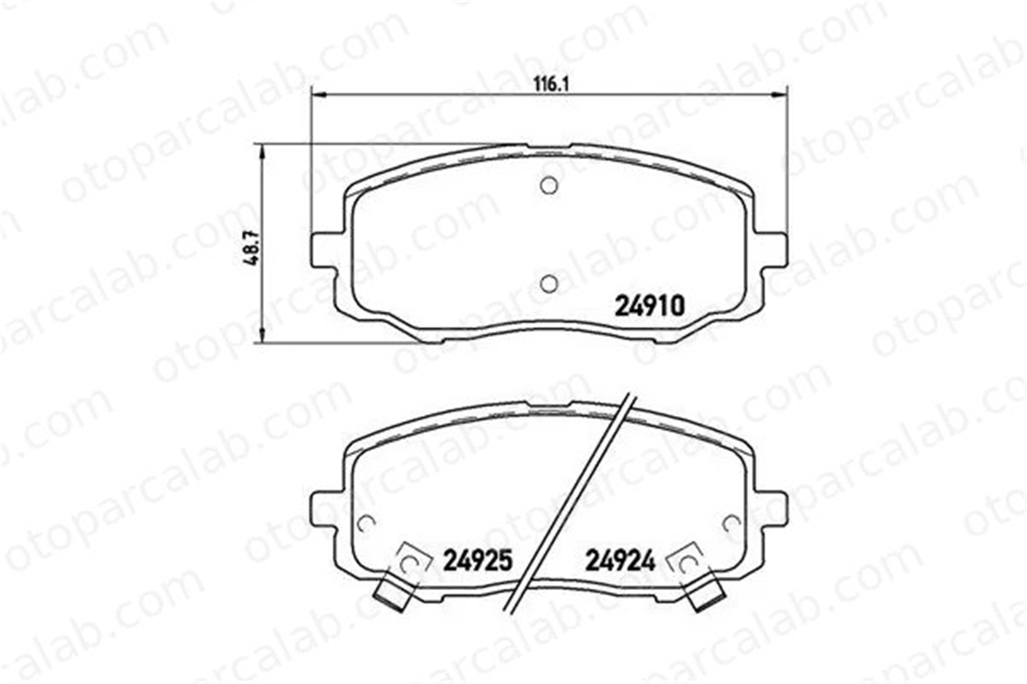 MAGNETI MARELLI 363700430045 Fren Disk Balata Ön HYUNDAI i20 I i20 II 363700430045 581010XA00