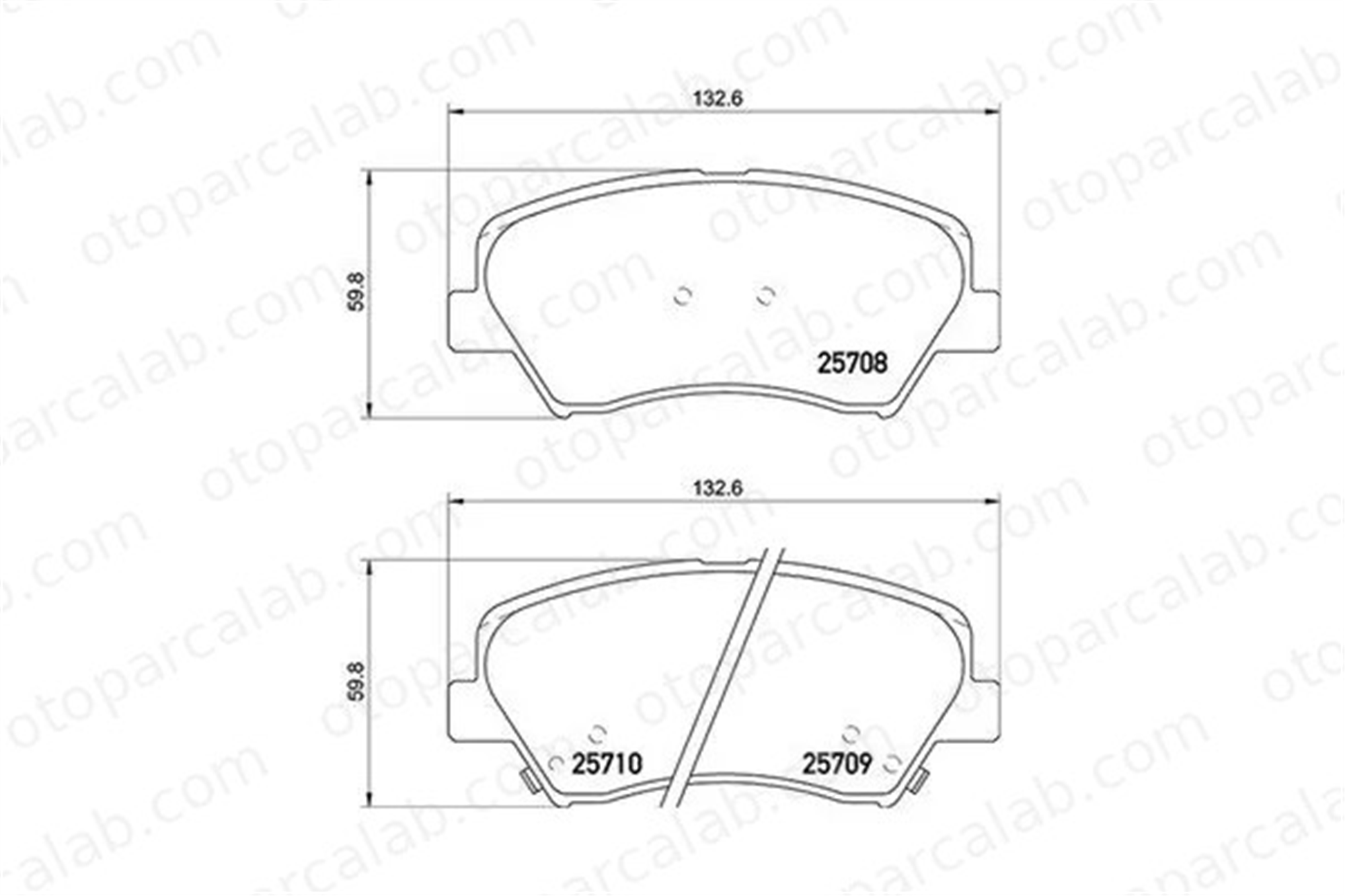 MAGNETI MARELLI 363700430073 Fren Disk Balata Ön KIA CEE'D HYUNDAI i30 Station wagon 363700430073 581011SA30