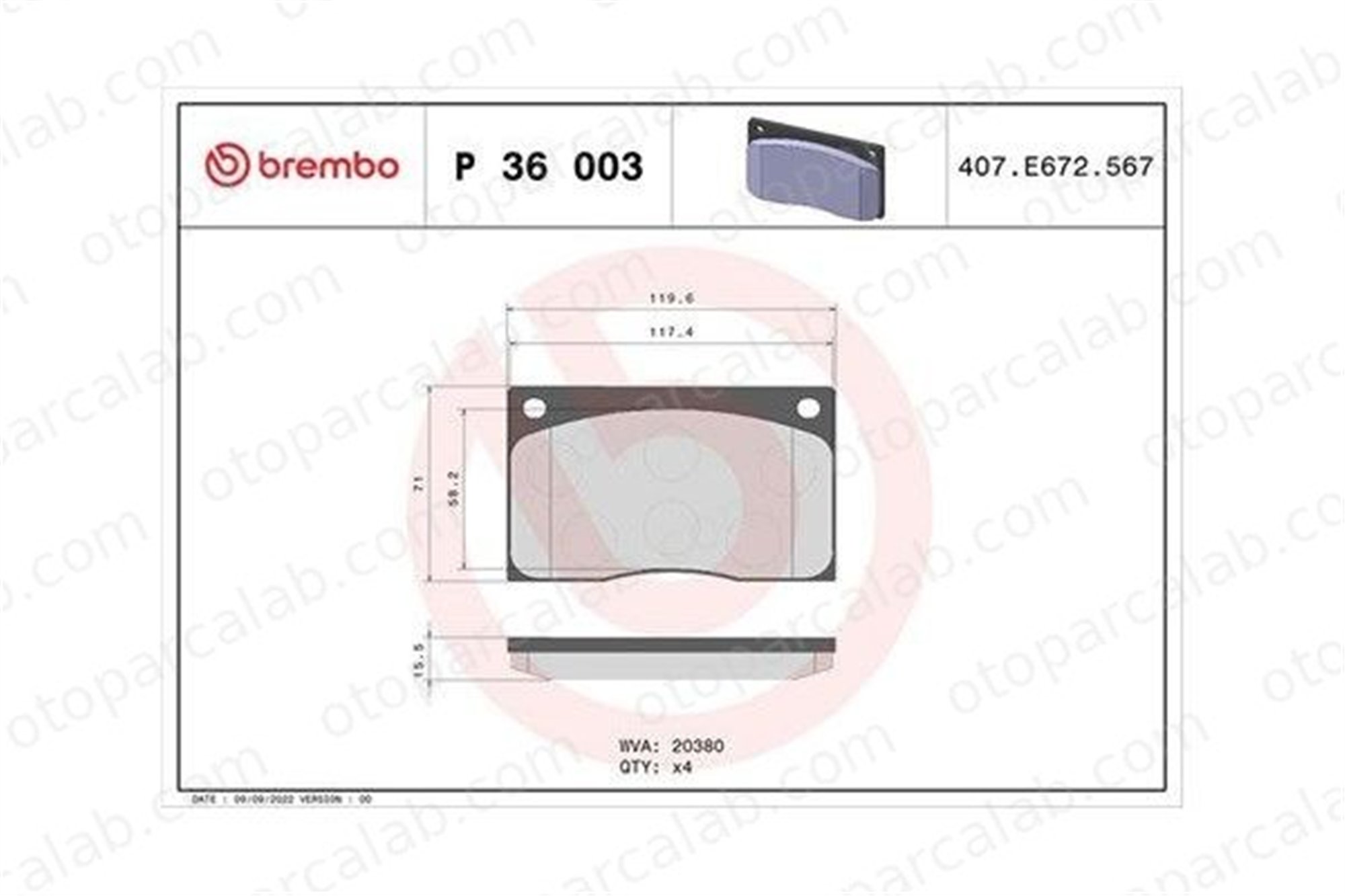 MAGNETI MARELLI 363700436003 Fren Disk Balata Ön RENAULT MASTER I Panelvan/Van MASTER I Minibüs/Otobüs 363700436003 C0041307