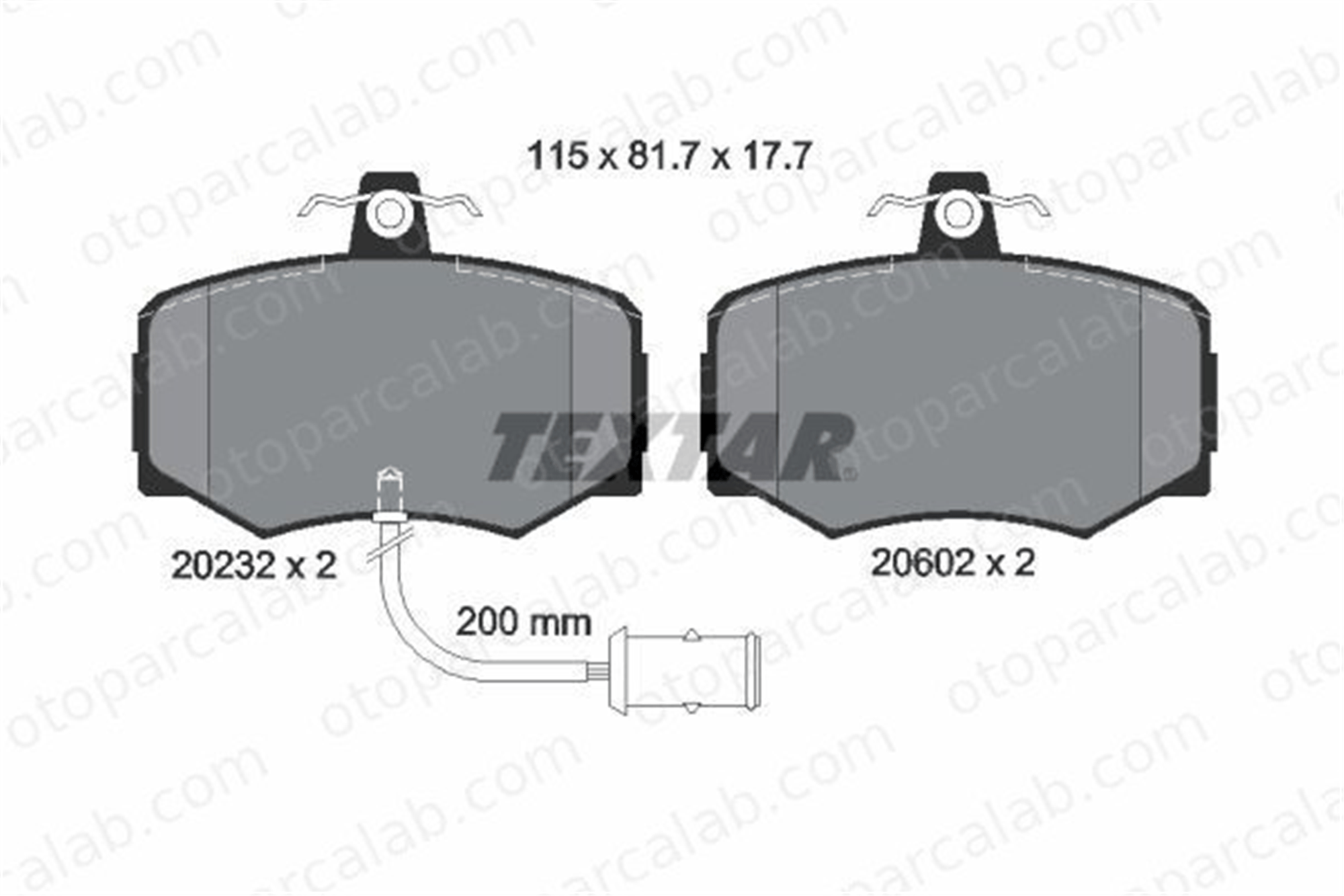 MAGNETI MARELLI 363700436005 Fren Disk Balata Ön JAGUAR XJ Coupe XJSC Convertible 363700436005 JLM577