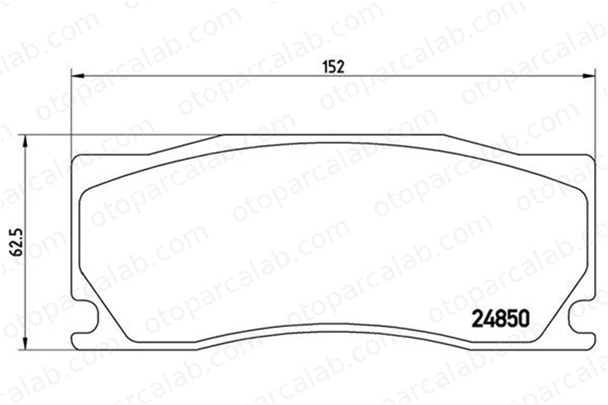 MAGNETI MARELLI 363700436023 Fren Disk Balata Ön JAGUAR XK II Coupe XK II Cabrio 363700436023 C2P15991