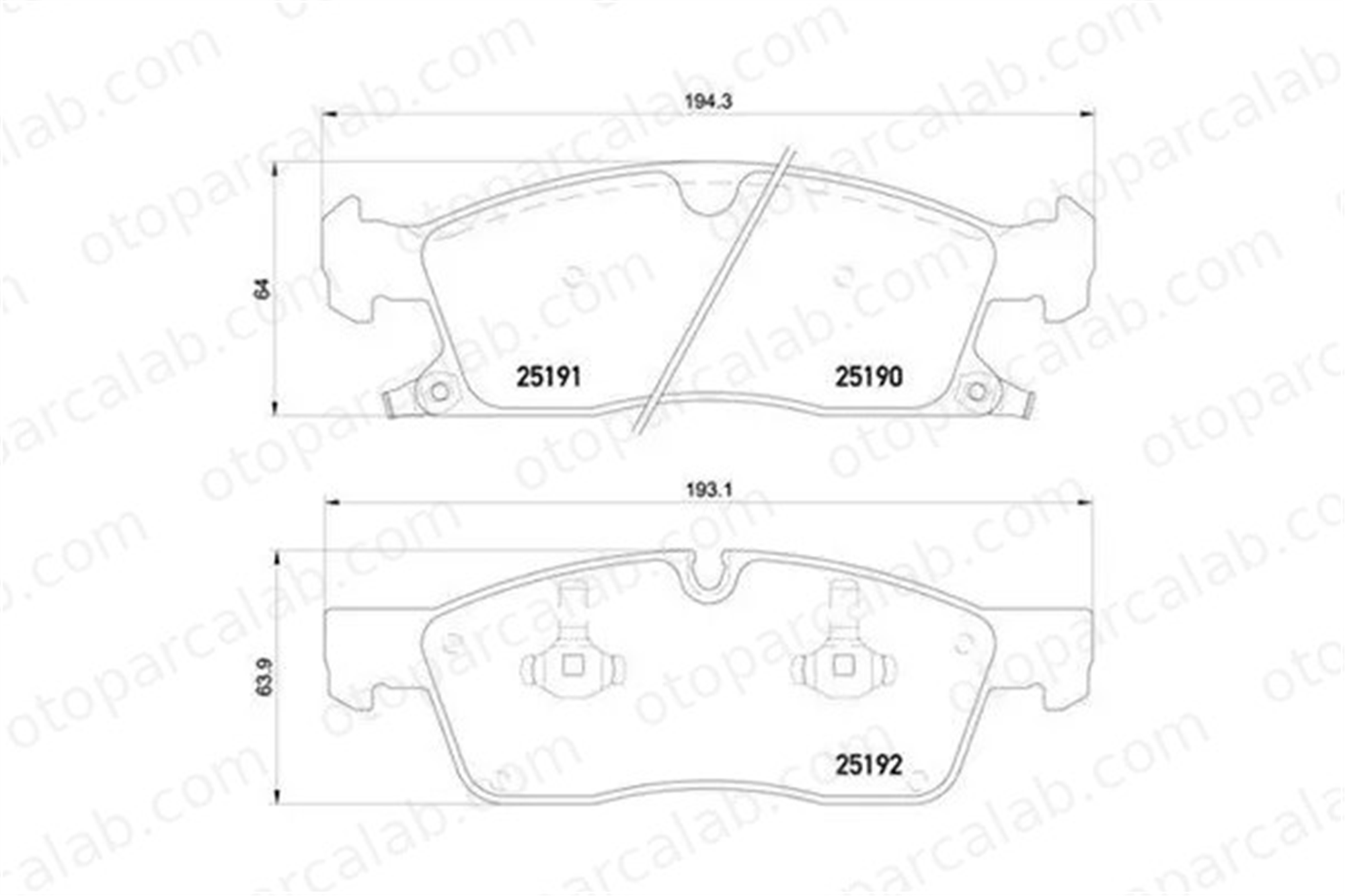 MAGNETI MARELLI 363700437017 Fren Disk Balata Ön JEEP GRAND CHEROKEE IV DODGE DURANGO 363700437017 K68052369AA
