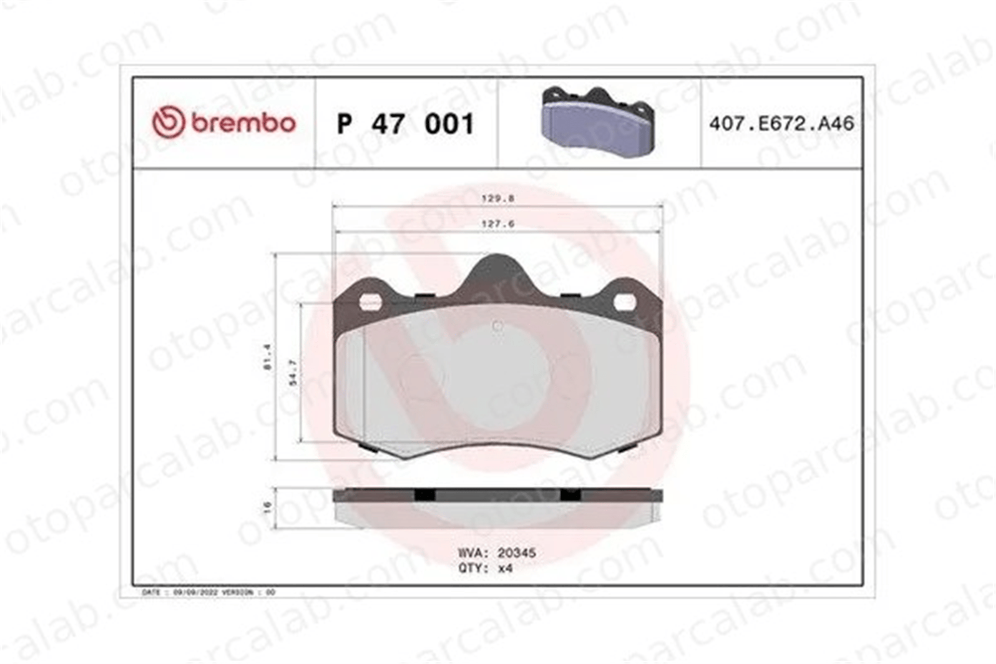 MAGNETI MARELLI 363700447001 Fren Disk Balata Ön LOTUS EVORA 363700447001 A132J0001S