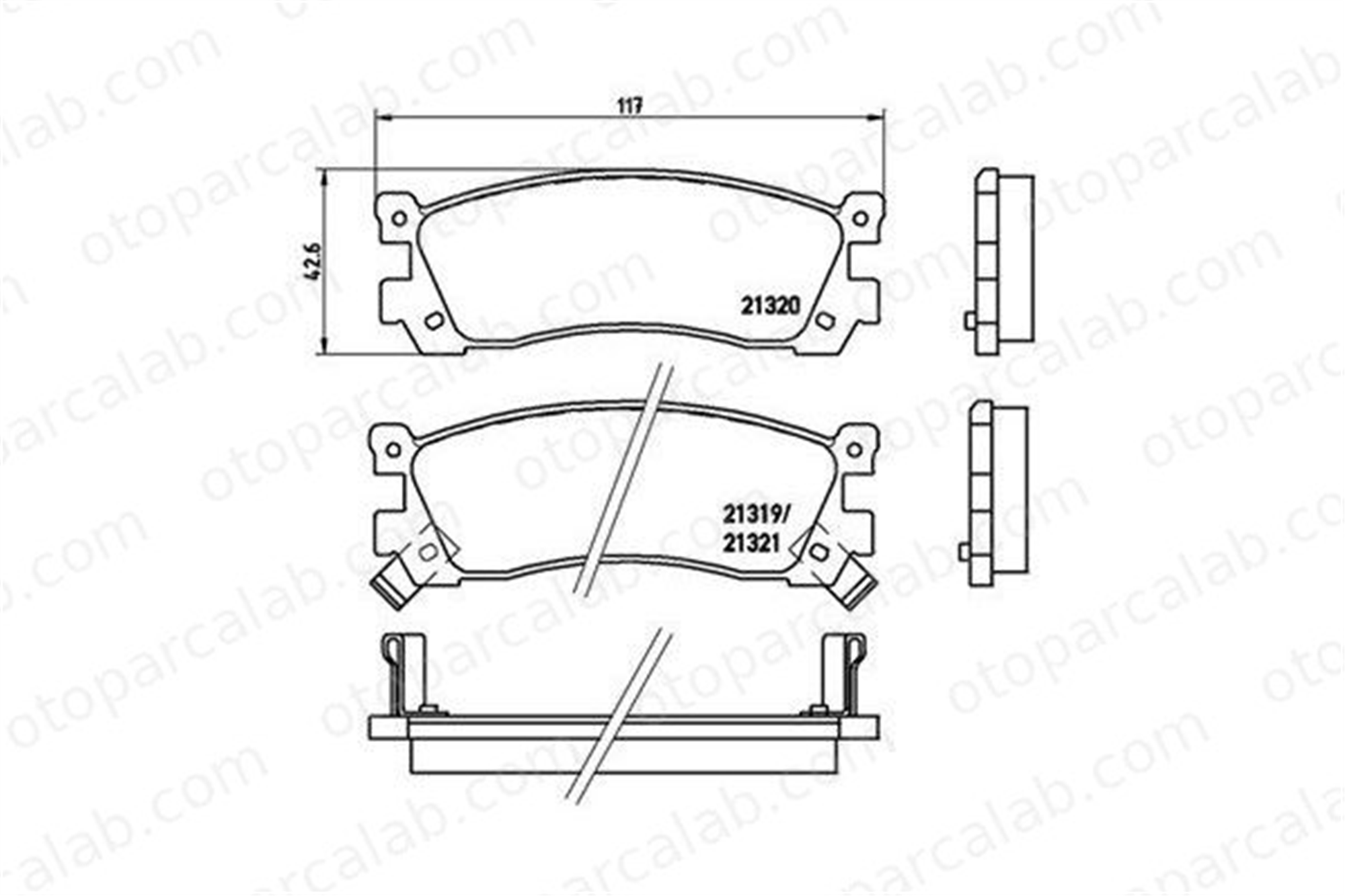 MAGNETI MARELLI 363700449025 Fren Disk Balata Arka MAZDA 929 III XEDOS 9 363700449025 1U0E2648Z