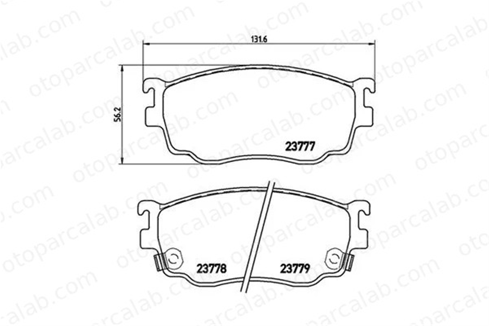 MAGNETI MARELLI 363700449026 Fren Disk Balata Ön MAZDA 626 V Station Wagon 626 V 363700449026 1U1G3328Z