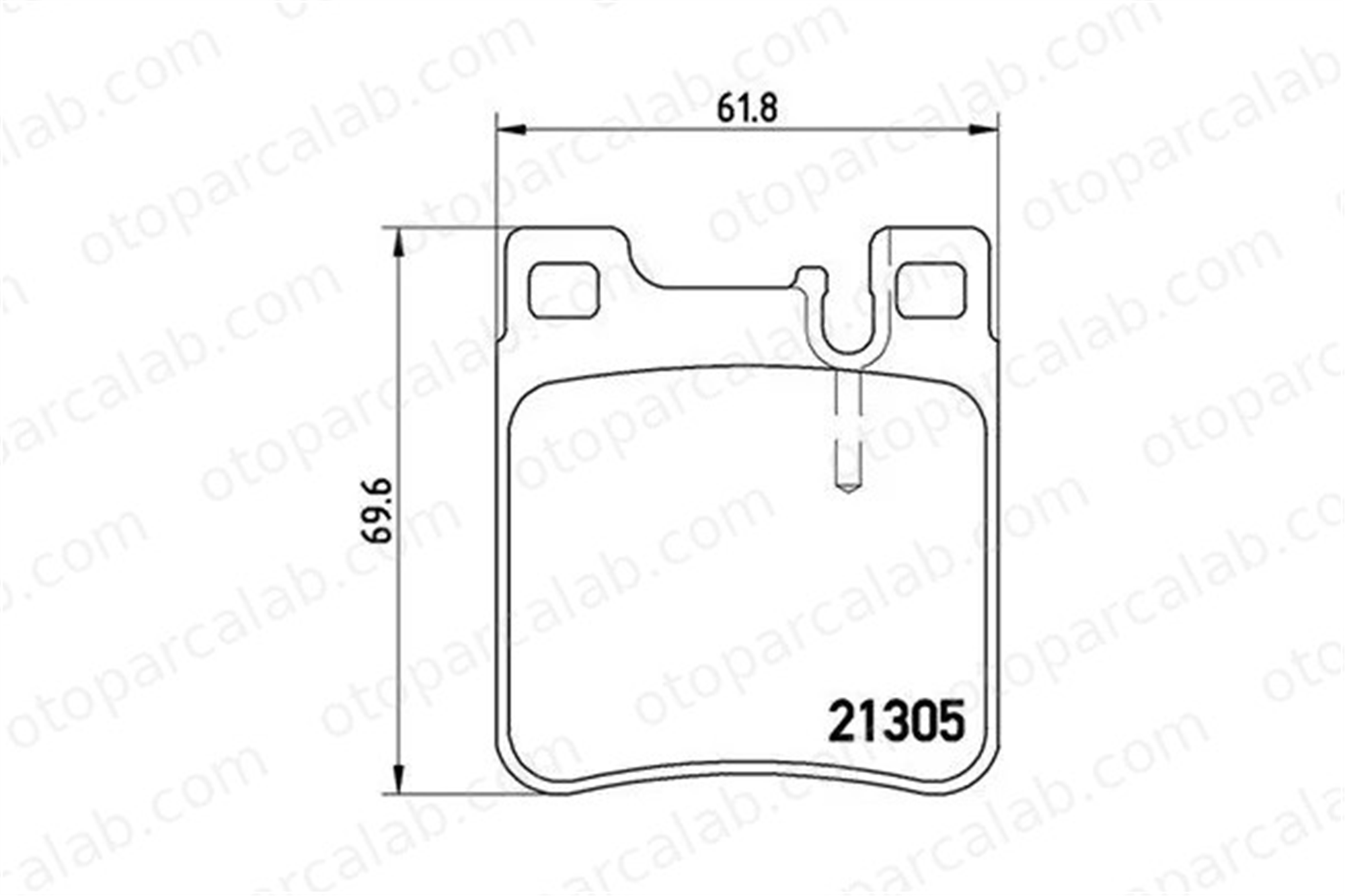 MAGNETI MARELLI 363700450017 Fren Disk Balata Arka MERCEDES-BENZ E-SERISI T-Model E-SERISI 363700450017 5143633AA