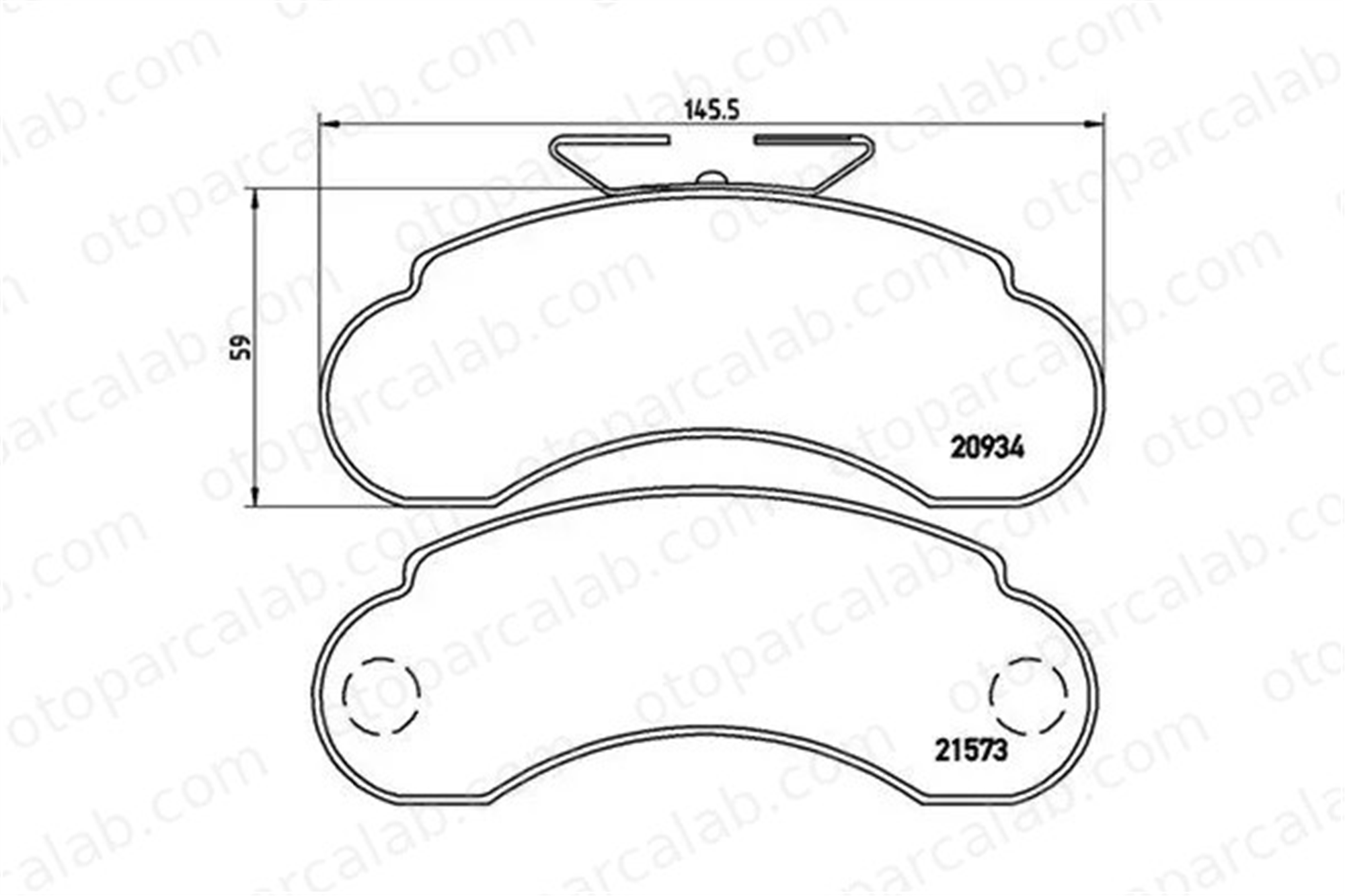 MAGNETI MARELLI 363700450021 Fren Disk Balata Ön MERCEDES-BENZ MB Minibüs/Otobüs MB Panelvan/Van 363700450021 6014217720