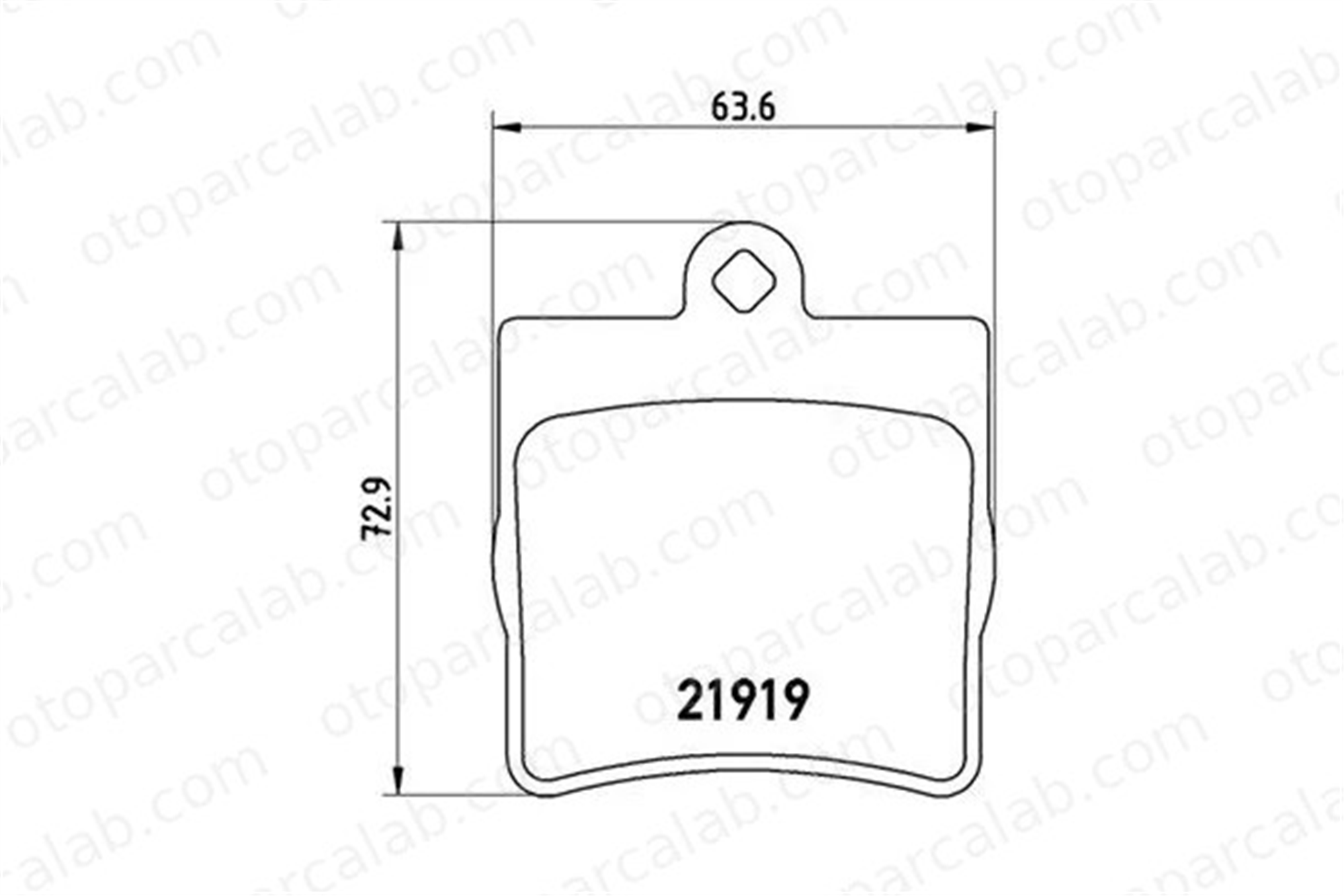 MAGNETI MARELLI 363700450025 Fren Disk Balata Arka MERCEDES-BENZ C-SERISI T-Model E-SERISI 363700450025 K05139902AB