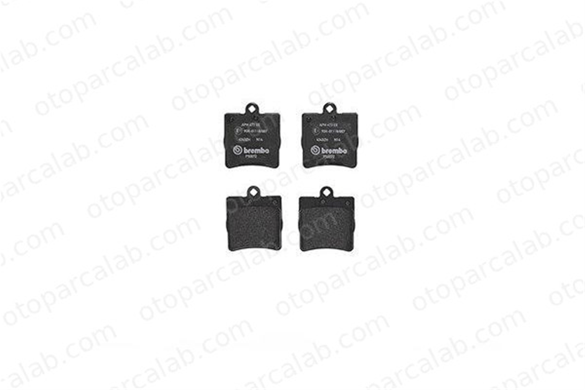 MAGNETI MARELLI 363700450072 Fren Disk Balata Arka MERCEDES-BENZ C-SERISI C-SERISI Coupe 363700450072 4207904