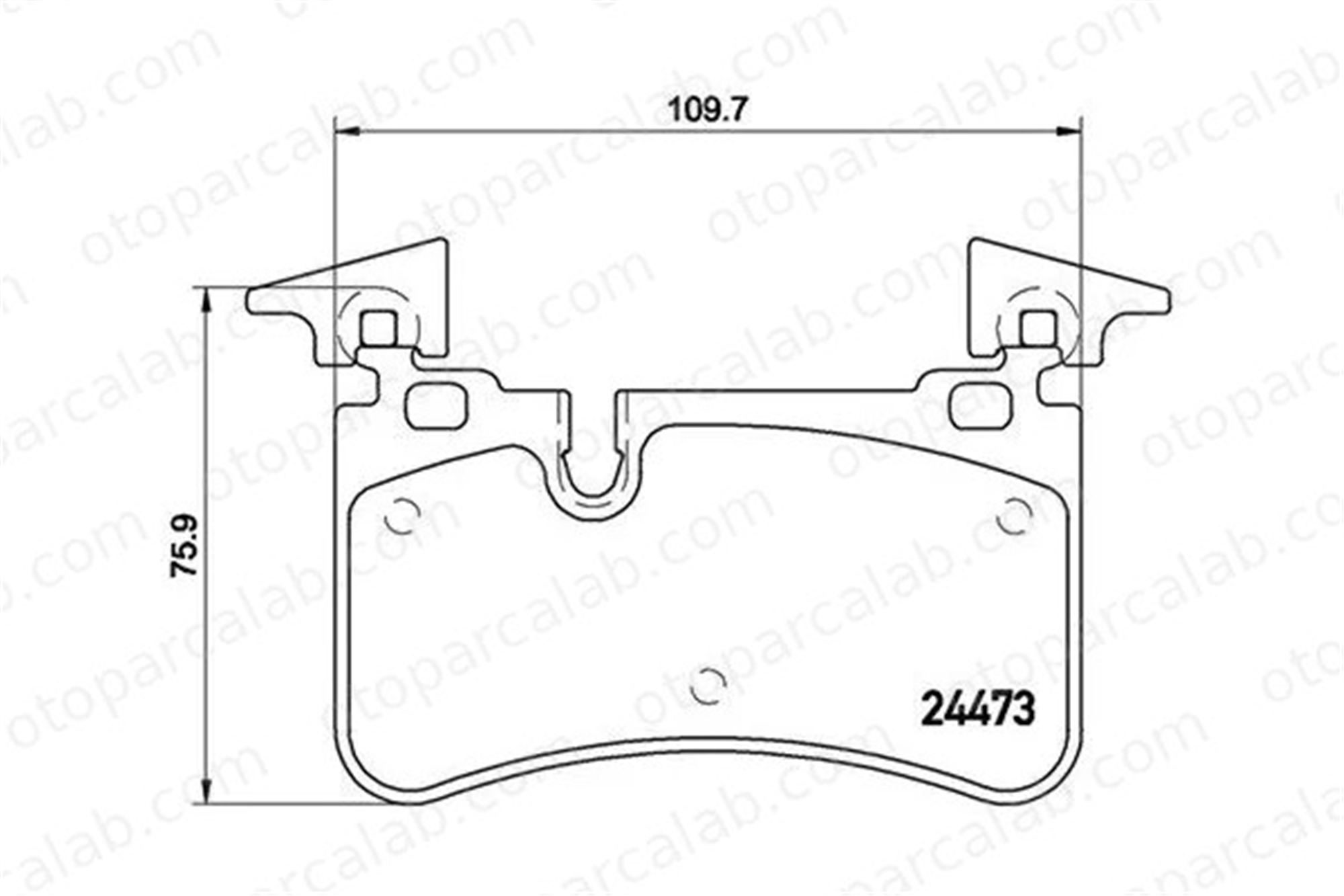MAGNETI MARELLI 363700450113 Fren Disk Balata Arka MERCEDES-BENZ SL C-SERISI 363700450113 44208520
