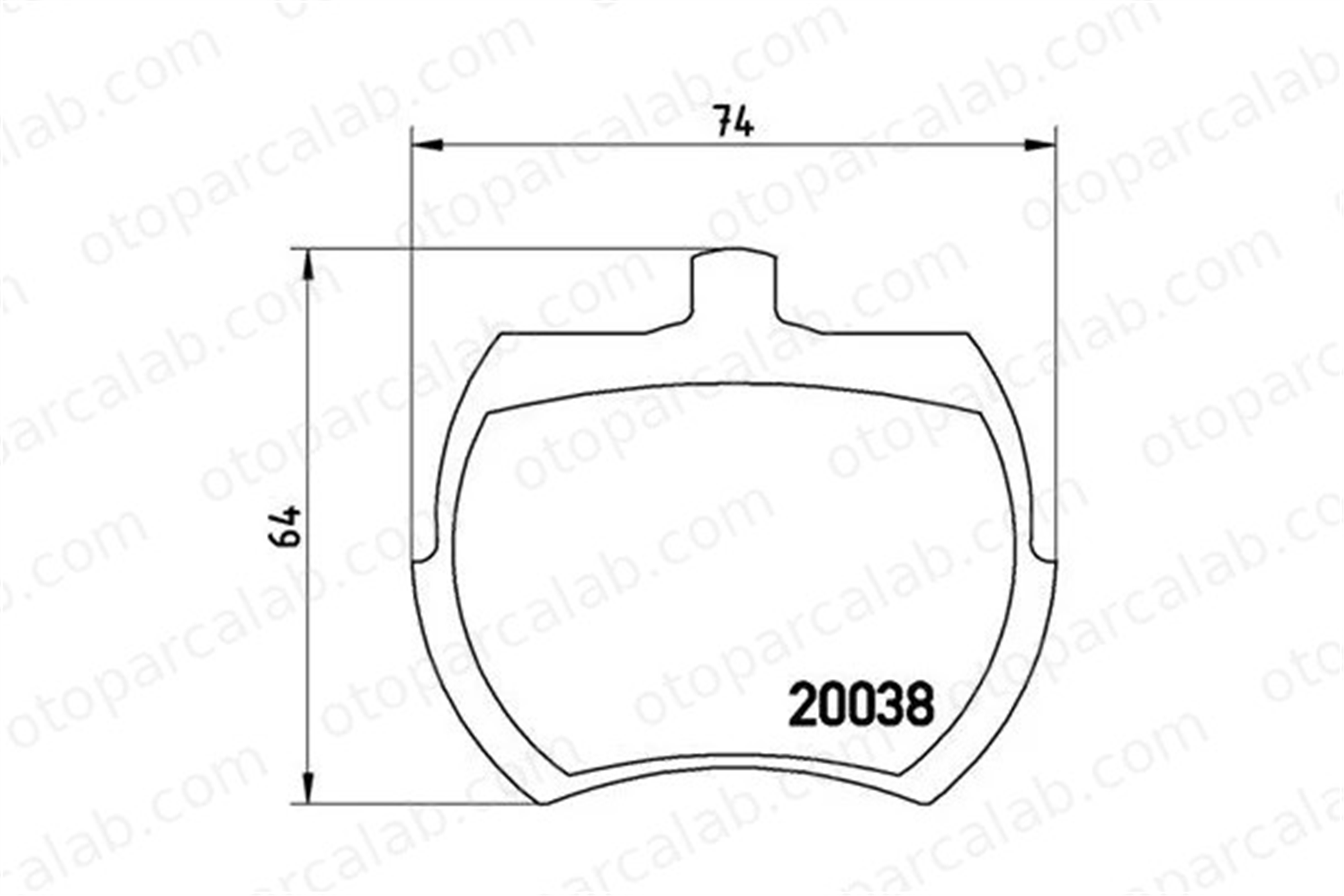 MAGNETI MARELLI 363700452002 Fren Disk Balata Ön AUSTIN MINI II INNOCENTI MINI 363700452002 GBP177