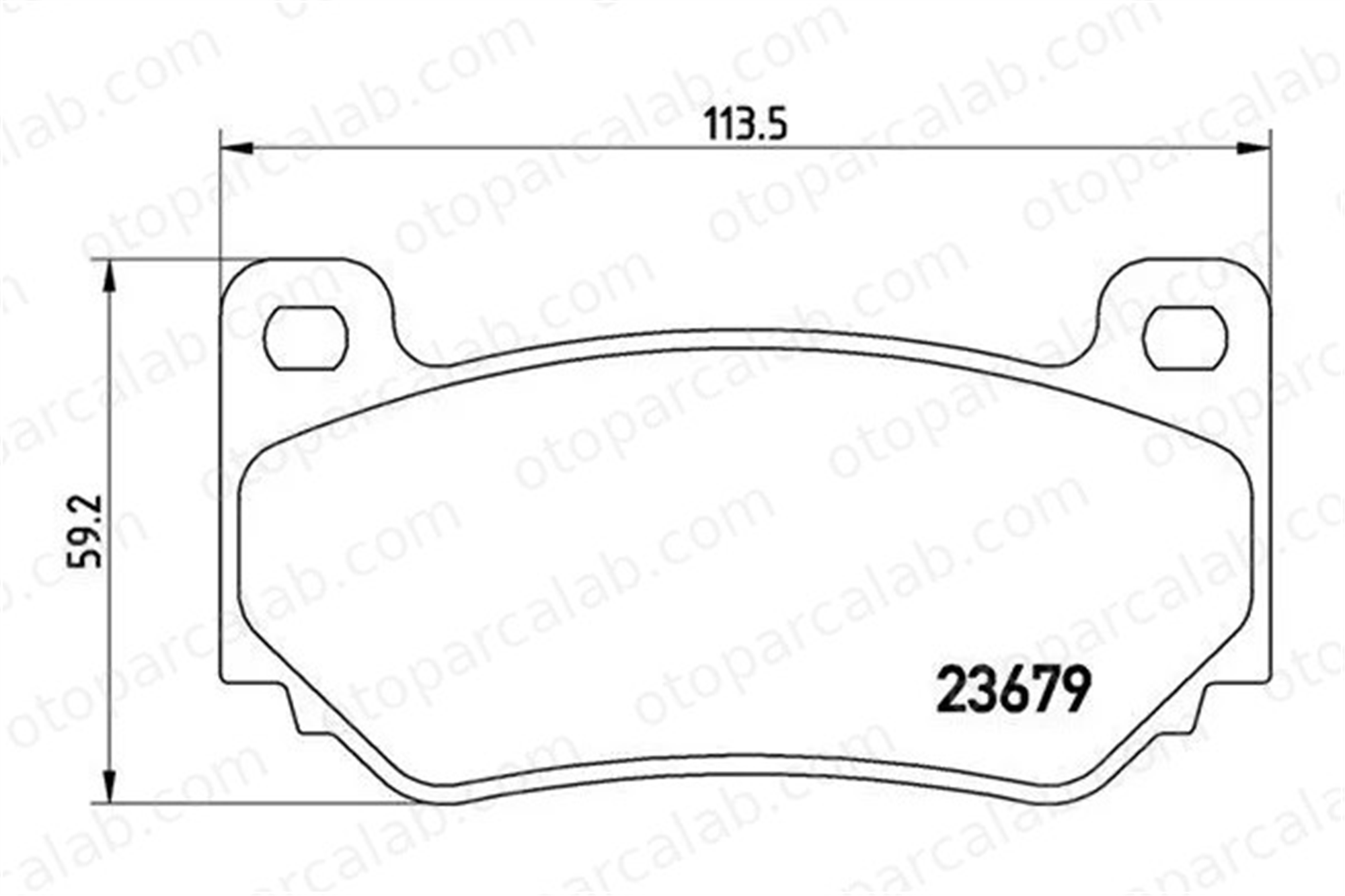 MAGNETI MARELLI 363700452018 Fren Disk Balata Ön MG MG TF MGF 363700452018 CP760010