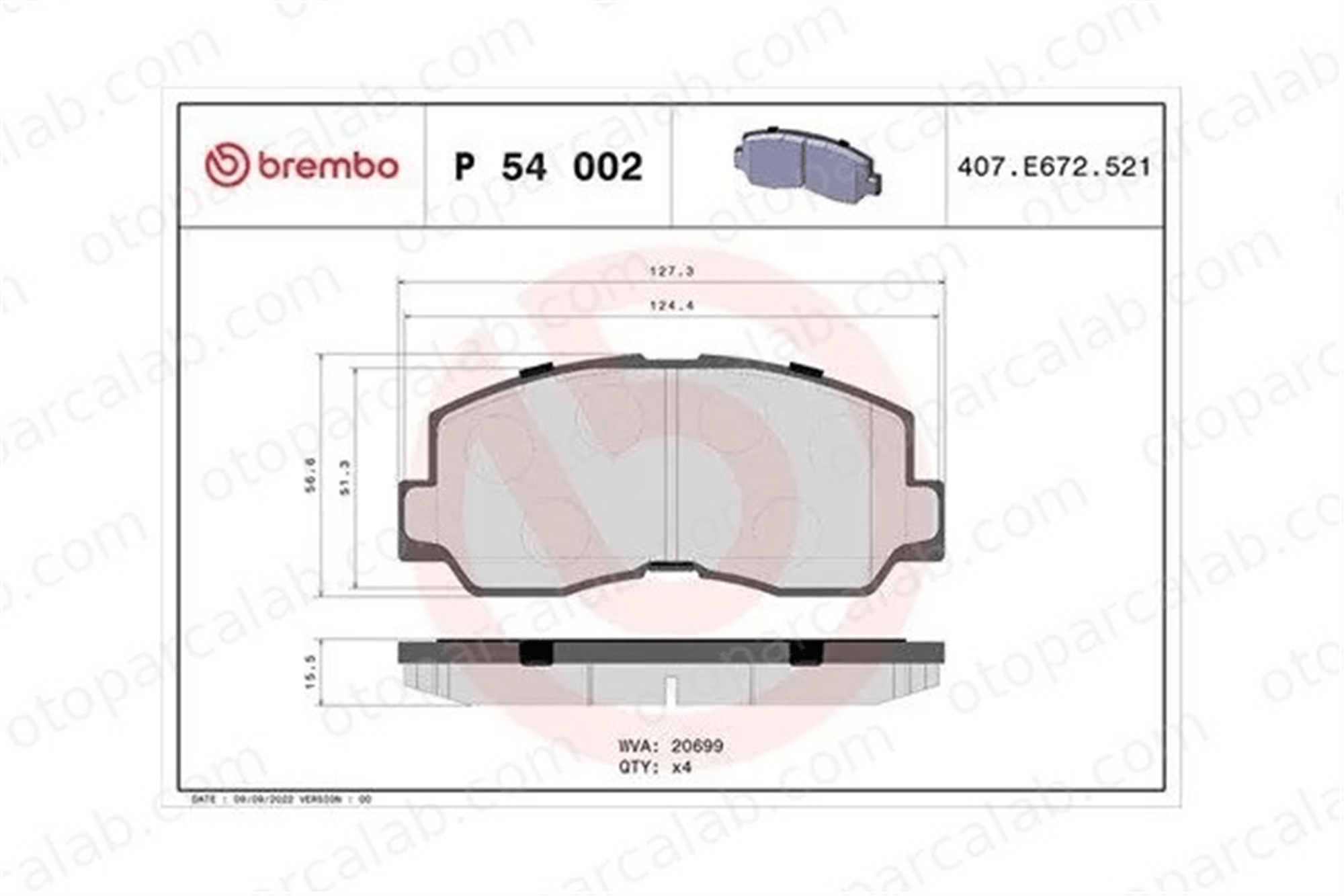 MAGNETI MARELLI 363700454002 Fren Disk Balata Ön MITSUBISHI L 300 / DELICA II Minibüs/Otobüs ASIA MOTORS ROCSTA Açık arazi aracı 363700454002 KJ0133982
