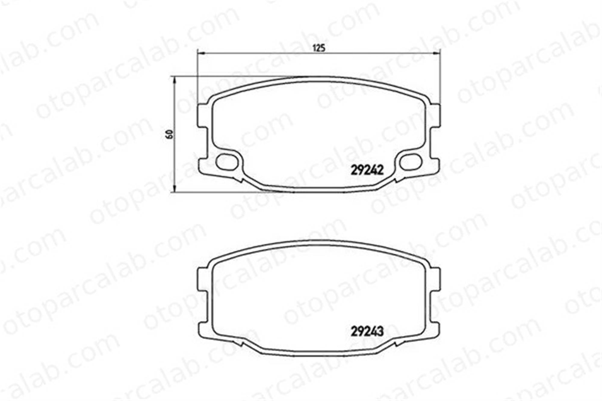 MAGNETI MARELLI 363700454035 Fren Disk Balata Ön veya Arka TALBOT SIMCA 1301 JAGUAR E-TYPE Convertible 363700454035 MC894601