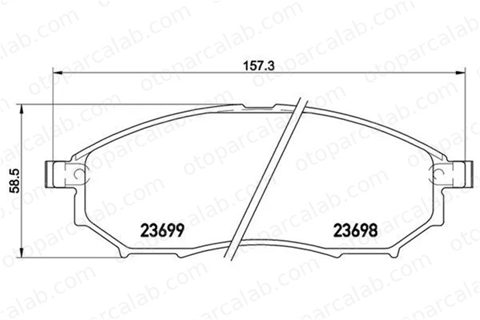 MAGNETI MARELLI 363700456094 Fren Disk Balata Ön NISSAN QASHQAI / QASHQAI +2 I INFINITI M 363700456094 41060AT0J