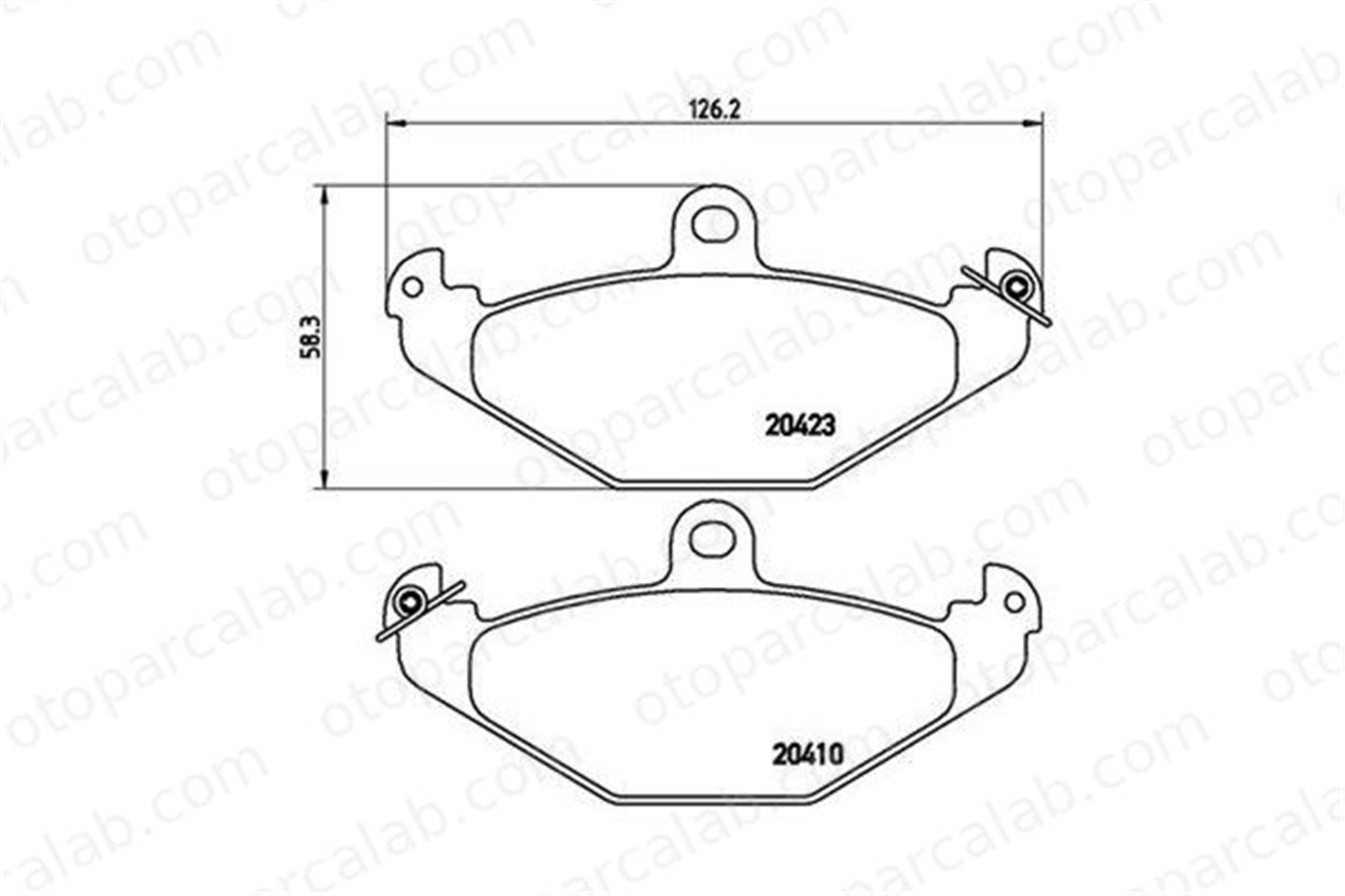 MAGNETI MARELLI 363700459026 Fren Disk Balata Arka LOTUS ELISE EXIGE 363700459026 4720987