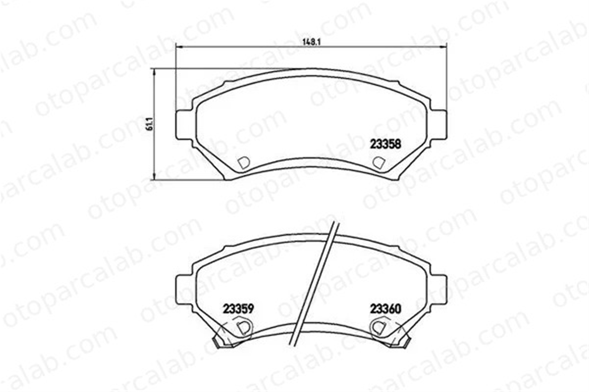 MAGNETI MARELLI 363700459028 Fren Disk Balata Ön PONTIAC TRANS SPORT OPEL SINTRA 363700459028 18024962