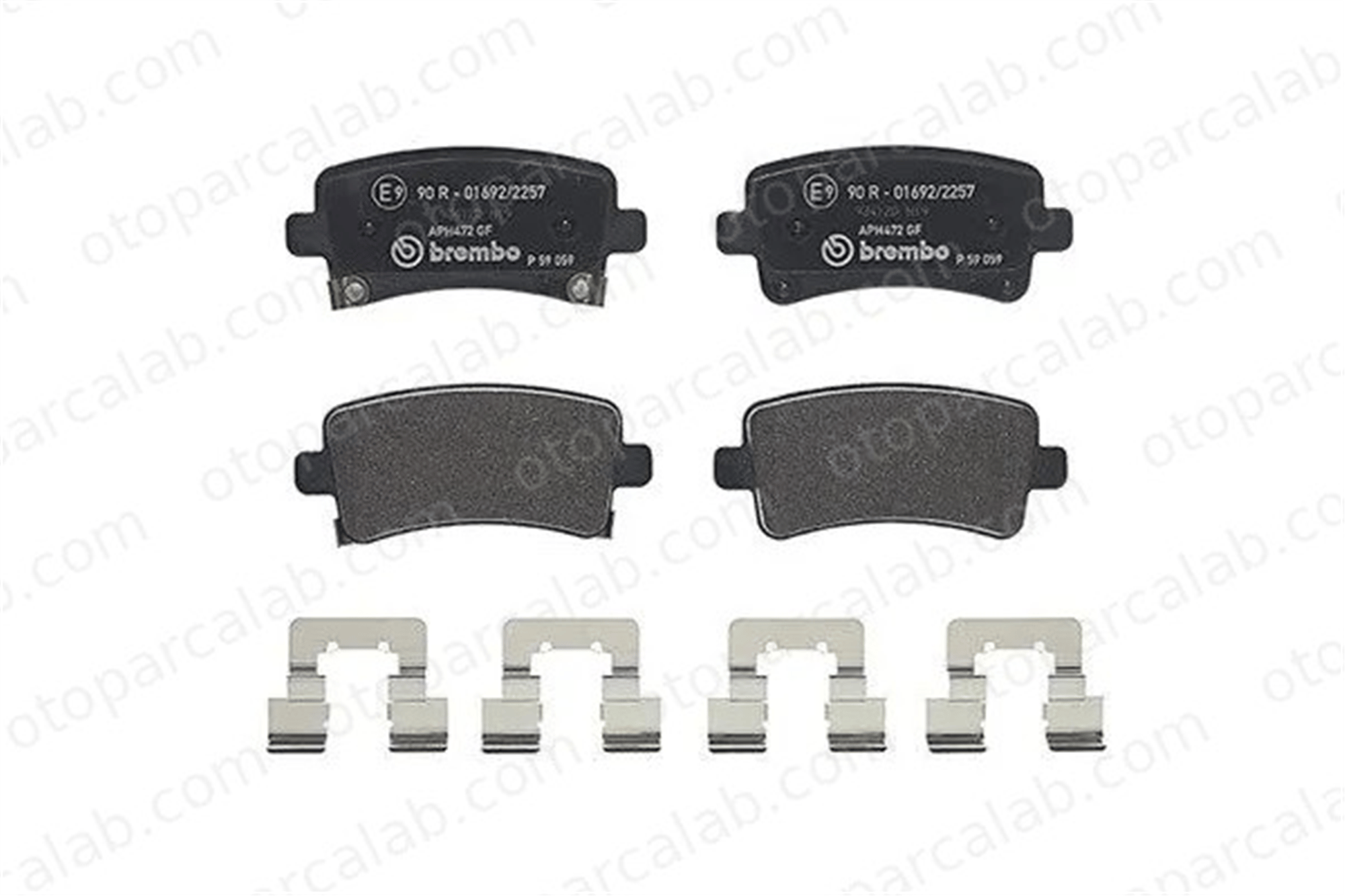 MAGNETI MARELLI 363700459059 Fren Disk Balata Arka OPEL INSIGNIA A Sports Tourer INSIGNIA A 363700459059 16586609