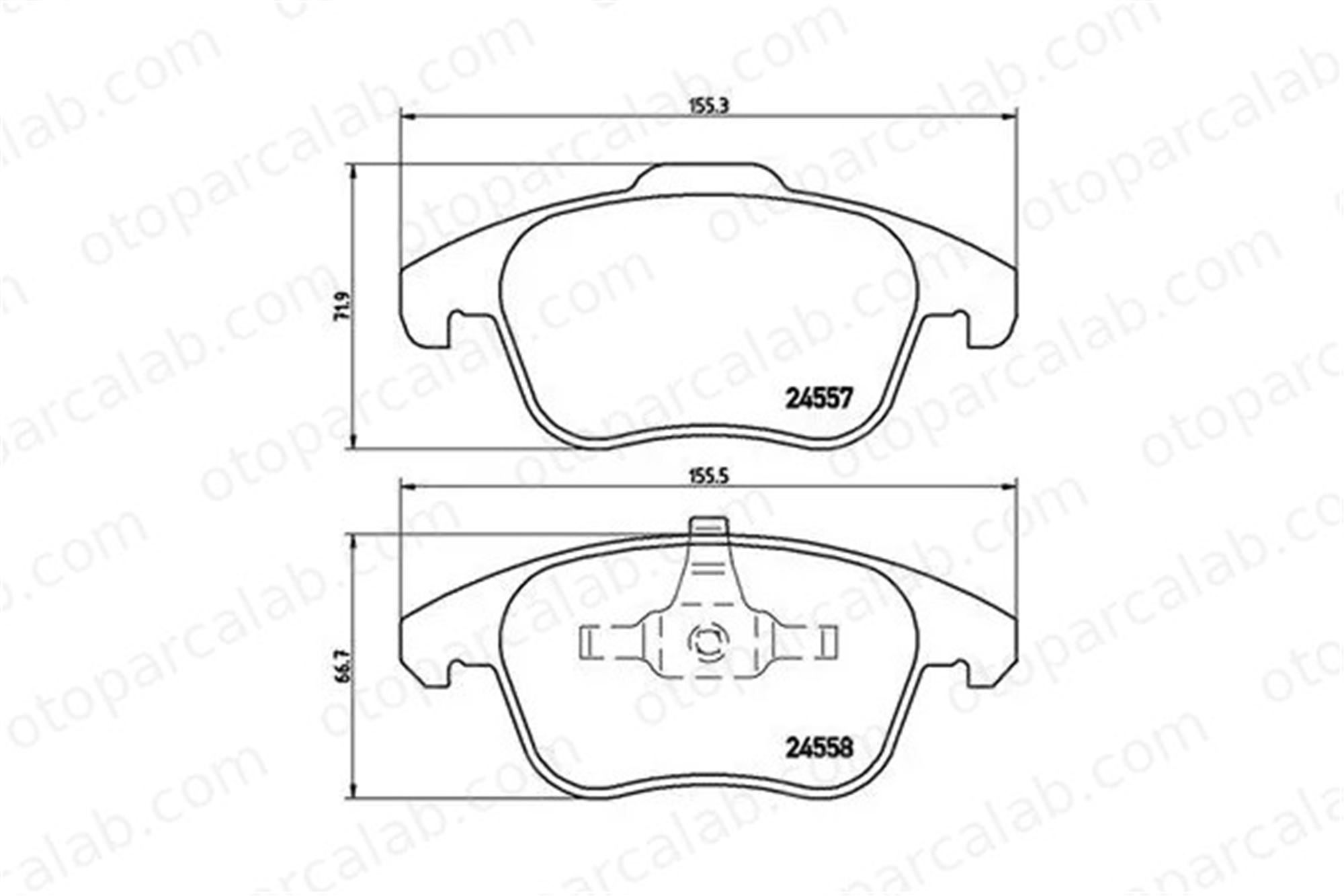 MAGNETI MARELLI 363700461086 Fren Disk Balata Ön CITROËN DS5 DS4 363700461086 1617273380
