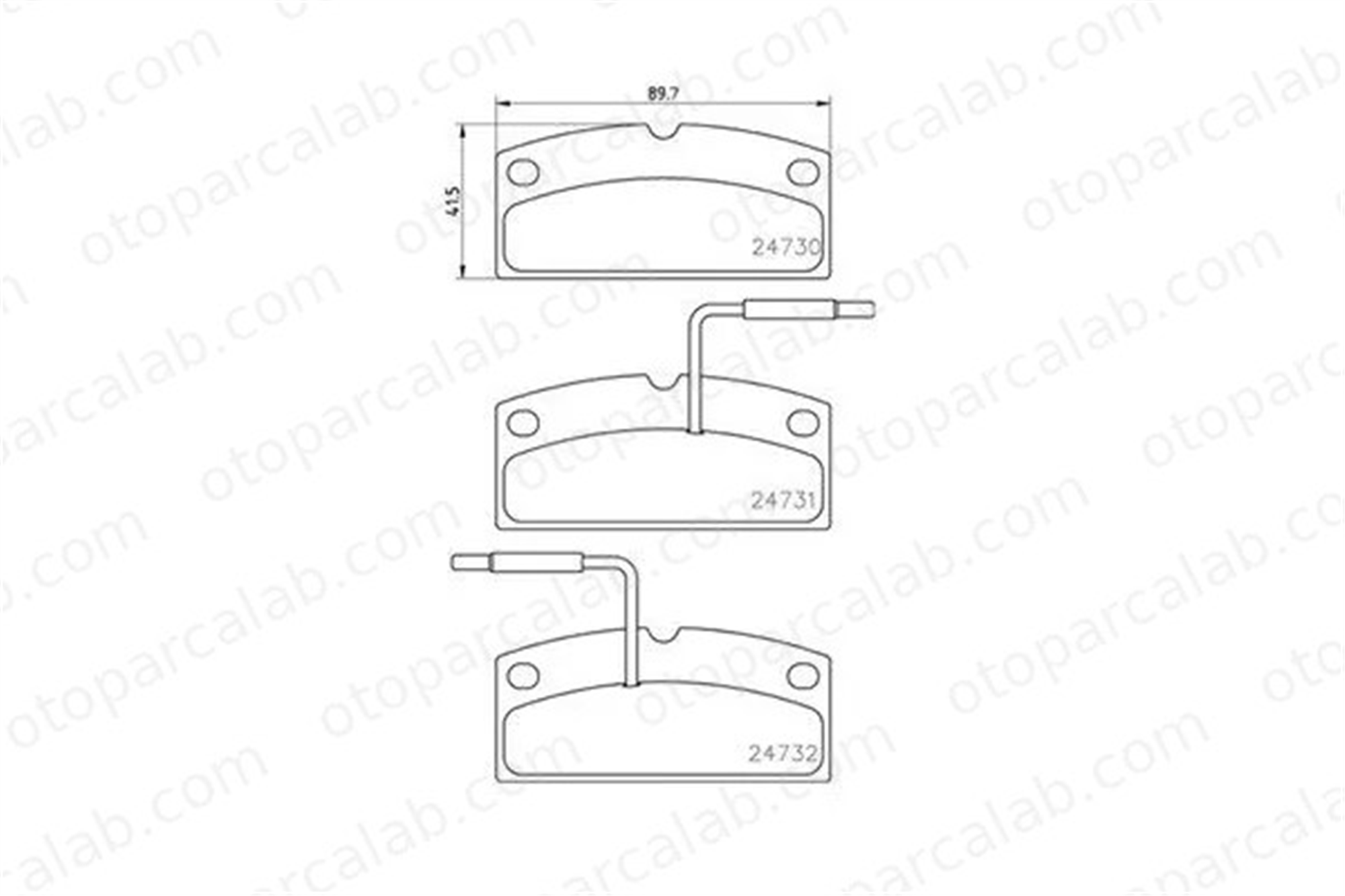 MAGNETI MARELLI 363700462001 Fren Disk Balata Ön LIGIER NOVA PIAGGIO M500 34116872750 790710