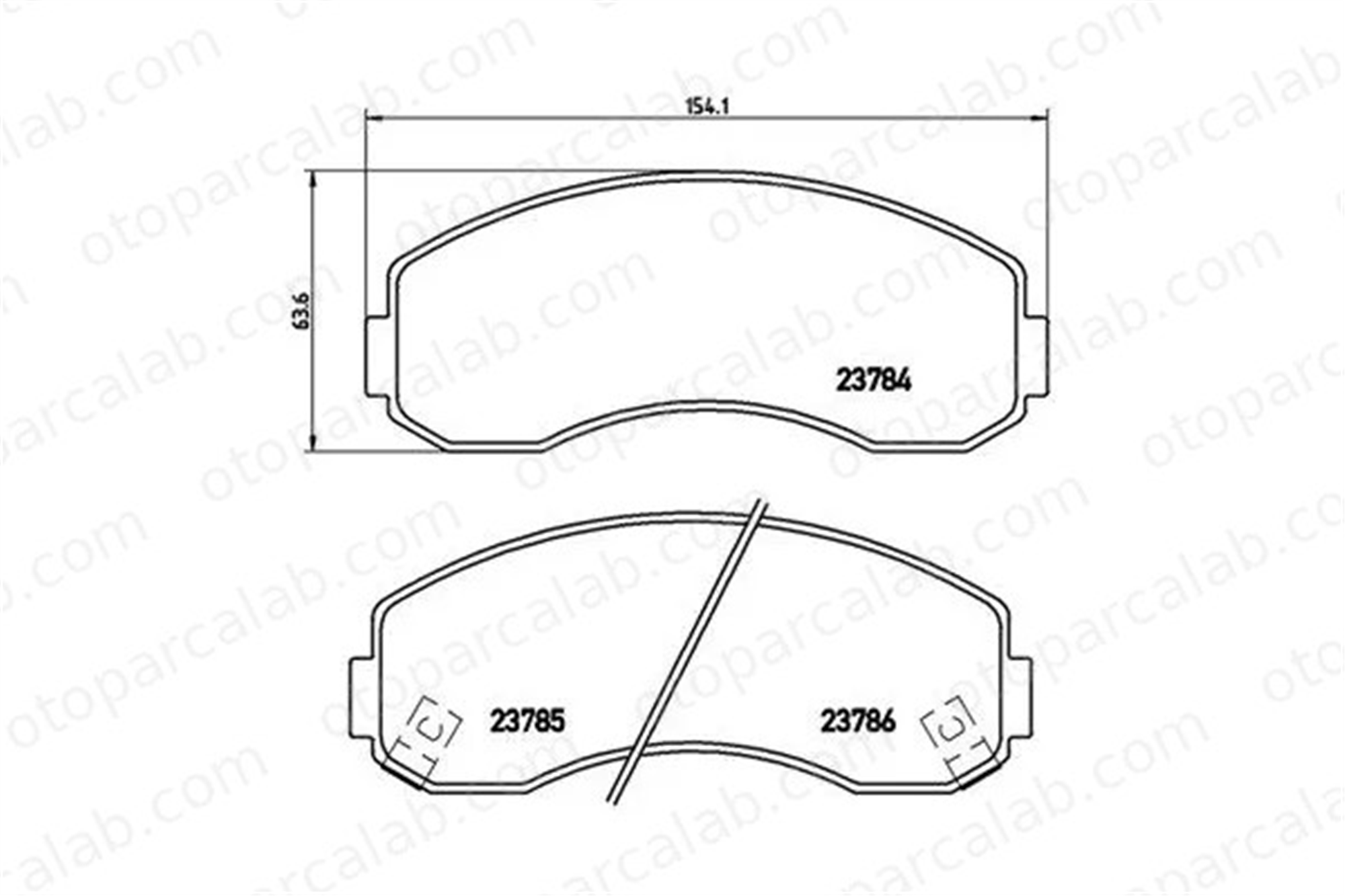 MAGNETI MARELLI 363700499003 Fren Disk Balata Ön KIA BONGO Platform şasi K2500 Platform şasi 363700499003 RB913311261