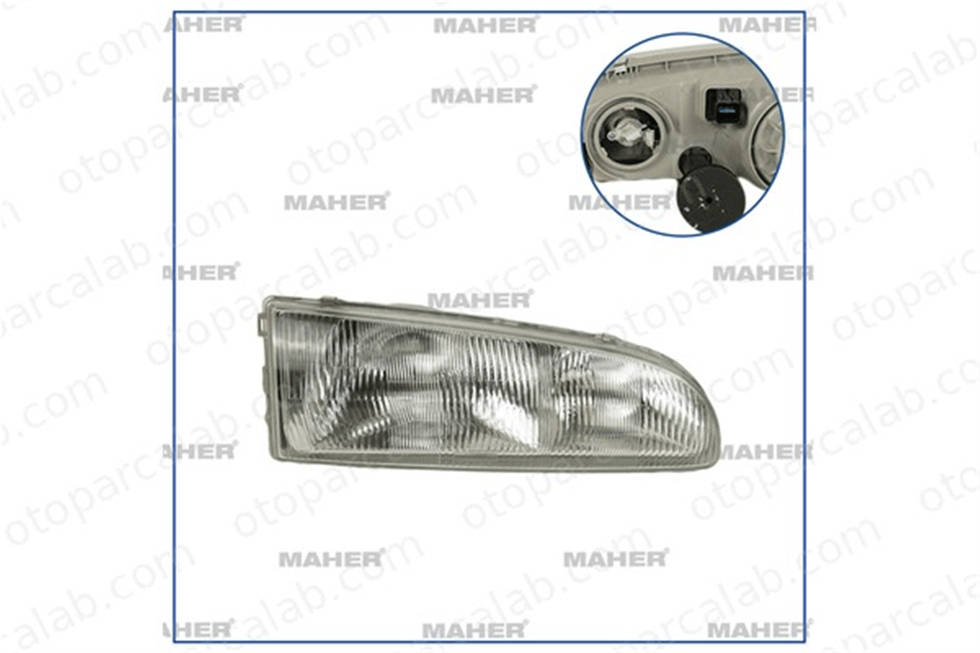 MAHER 01128 Far Sağ HYUNDAI H100 Minibüs/Otobüs H100 Panelvan/Van 9210243810 9210243800