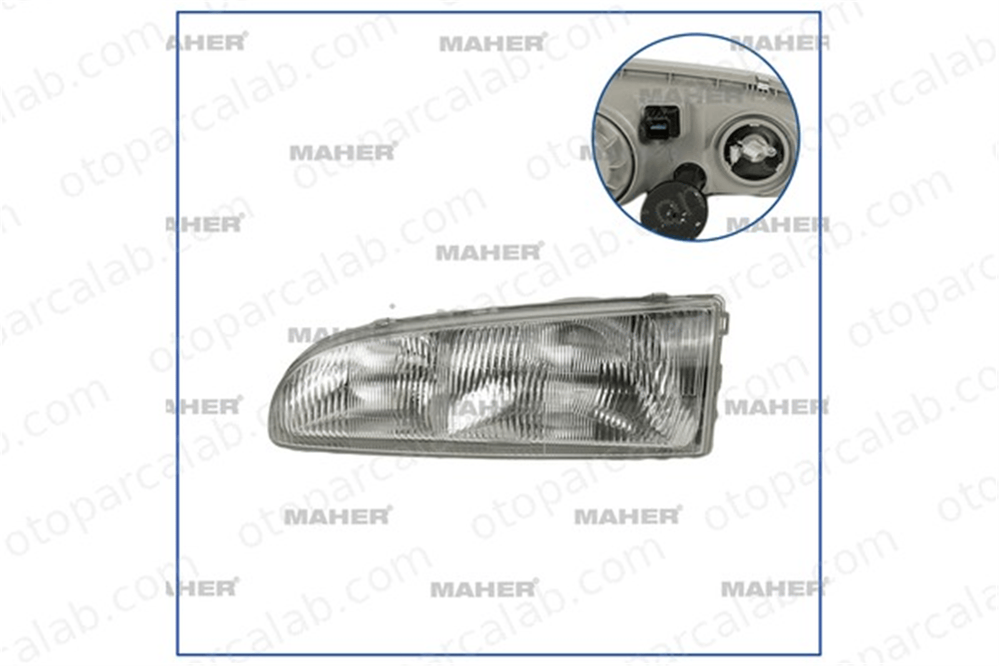 MAHER 01129 Far Sol HYUNDAI H100 Minibüs/Otobüs H100 Panelvan/Van 9210143810