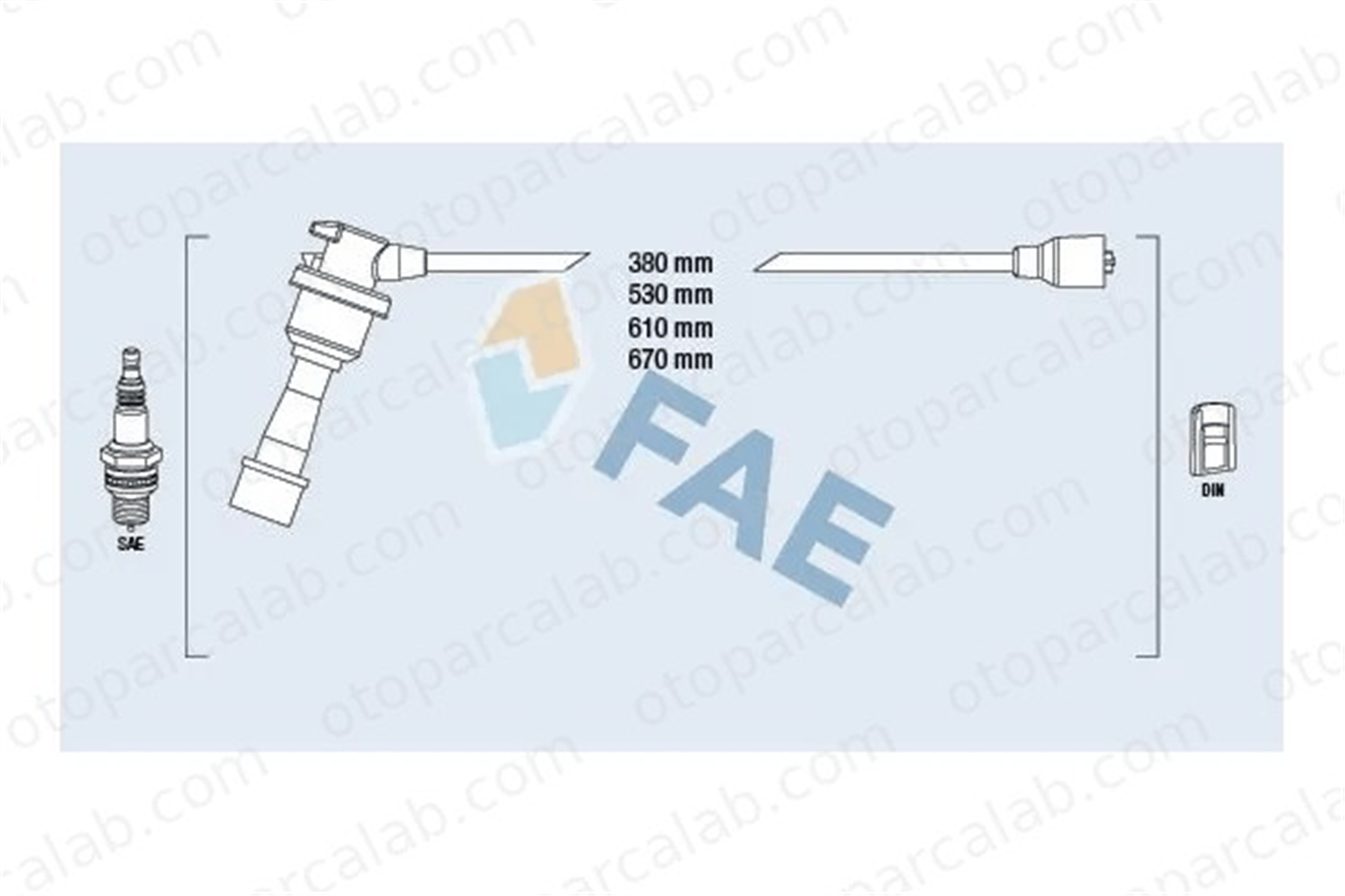 MAHER 02945 Buji Kablosu HYUNDAI SONATA III MITSUBISHI GALANT VI 2750133A00 2740133110