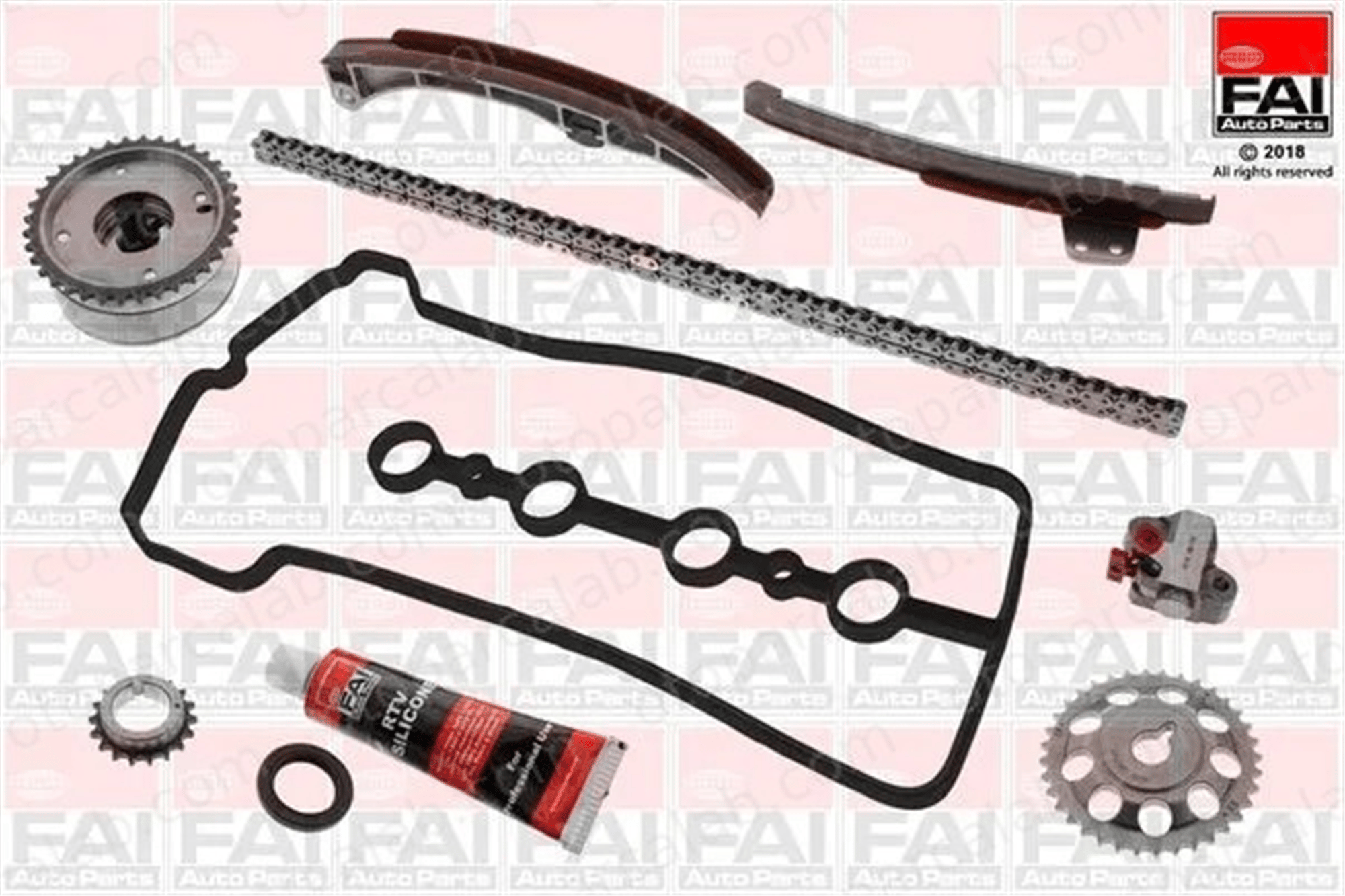 MAHER 10380 Triger Zincir Seti TOYOTA YARIS PRIUS Sedan 135060Q010 135060Q020
