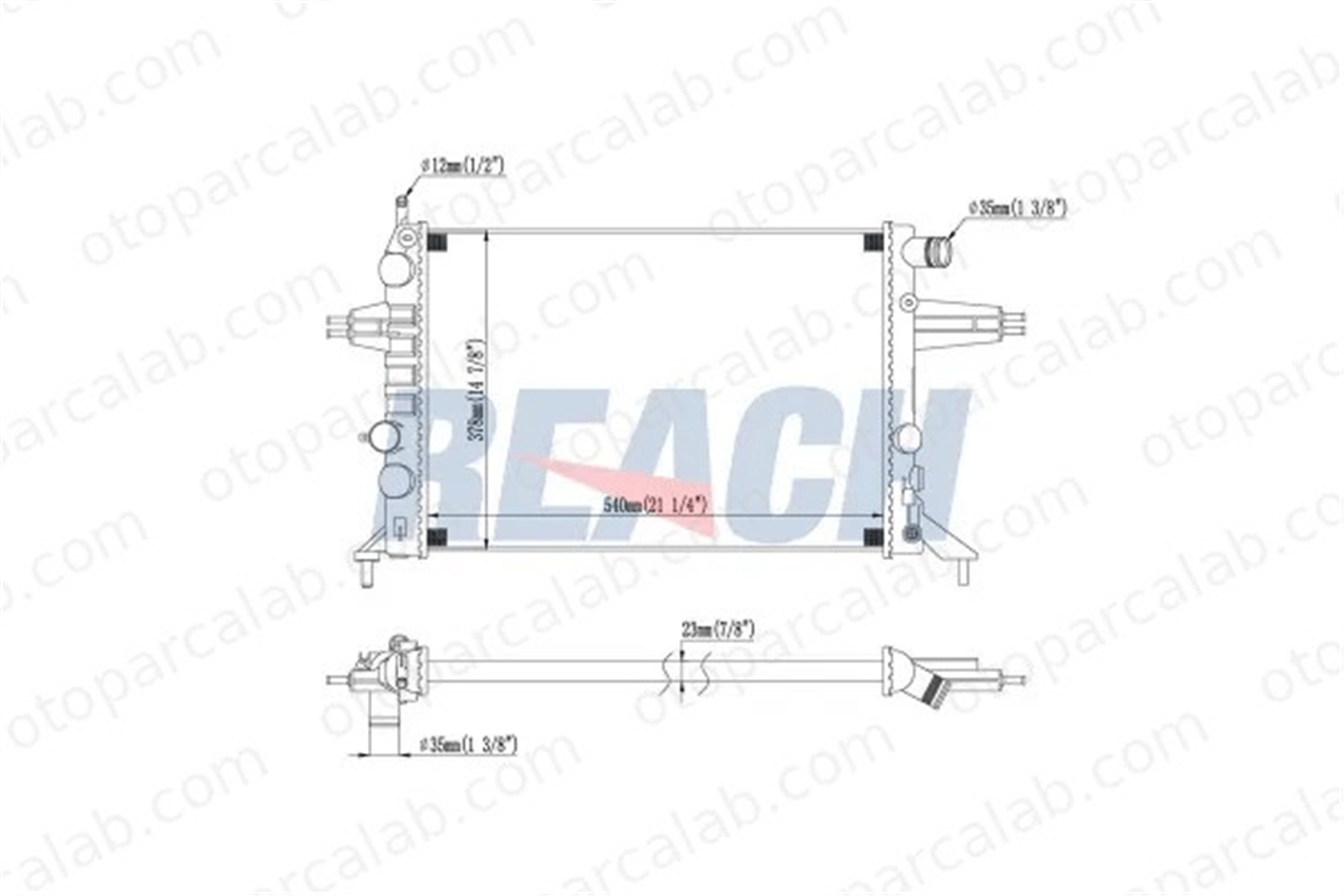 MAHER 10532 Su Radyatörü OPEL ASTRA G Station wagon ASTRA G Kombi van 1300187 9202493