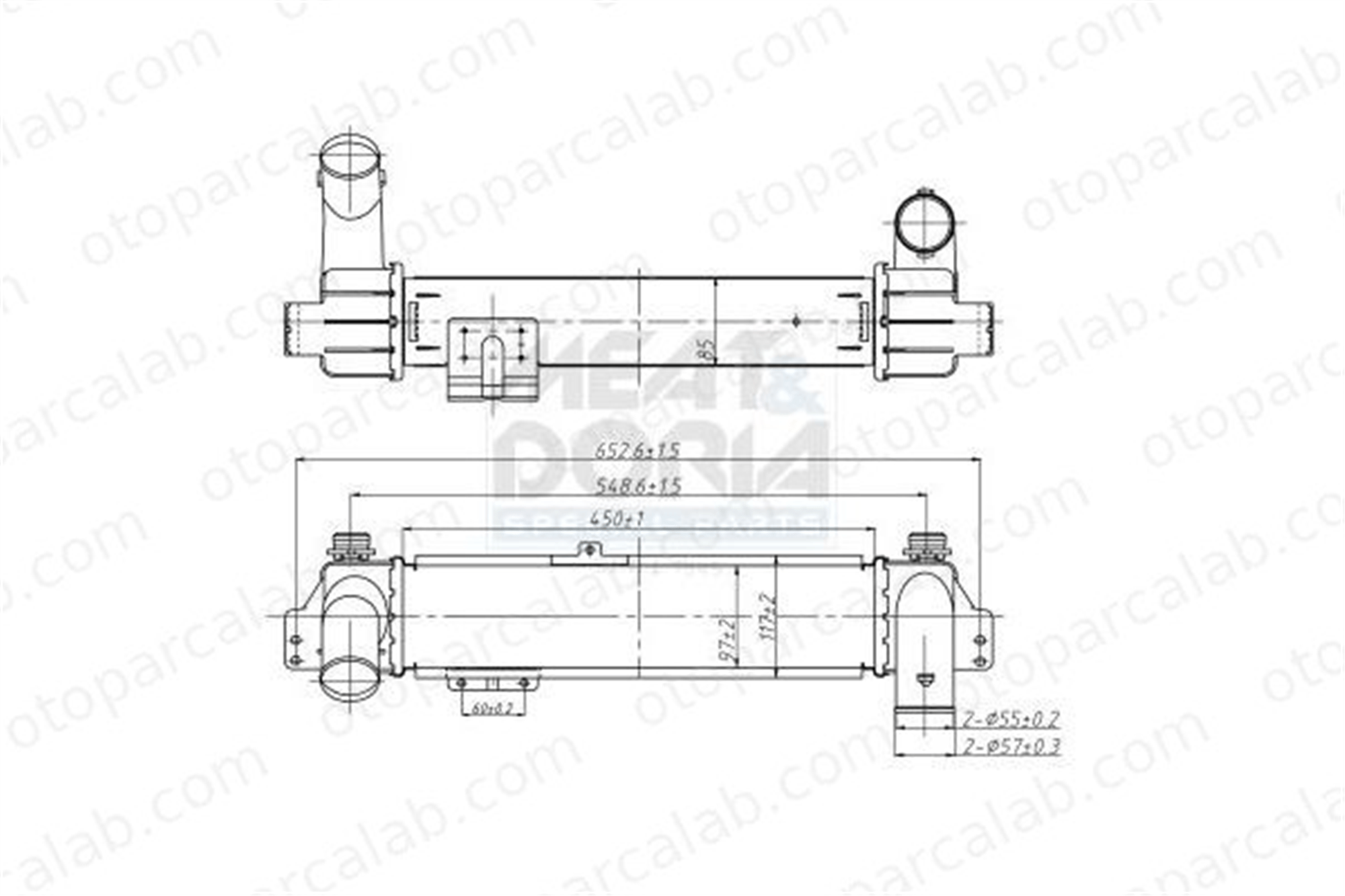 MAHER 10802 Turbo Radyatörü KIA SORENTO I 281904A160
