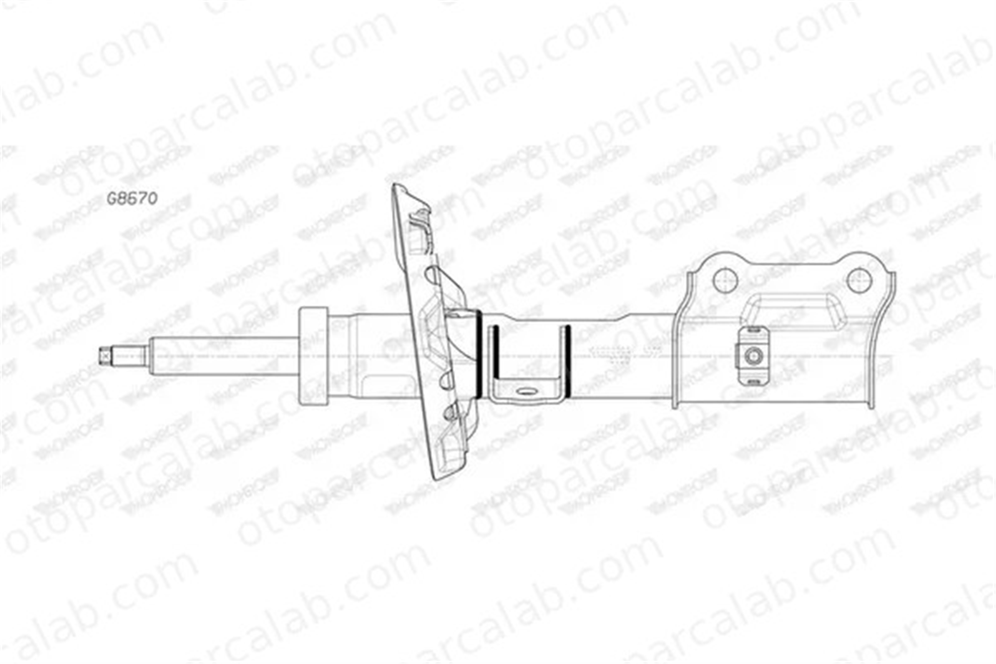 MAHER 11213 Amortisör Ön Sağ HYUNDAI i30 i30 Station wagon 54661G4AB0 54661G4000
