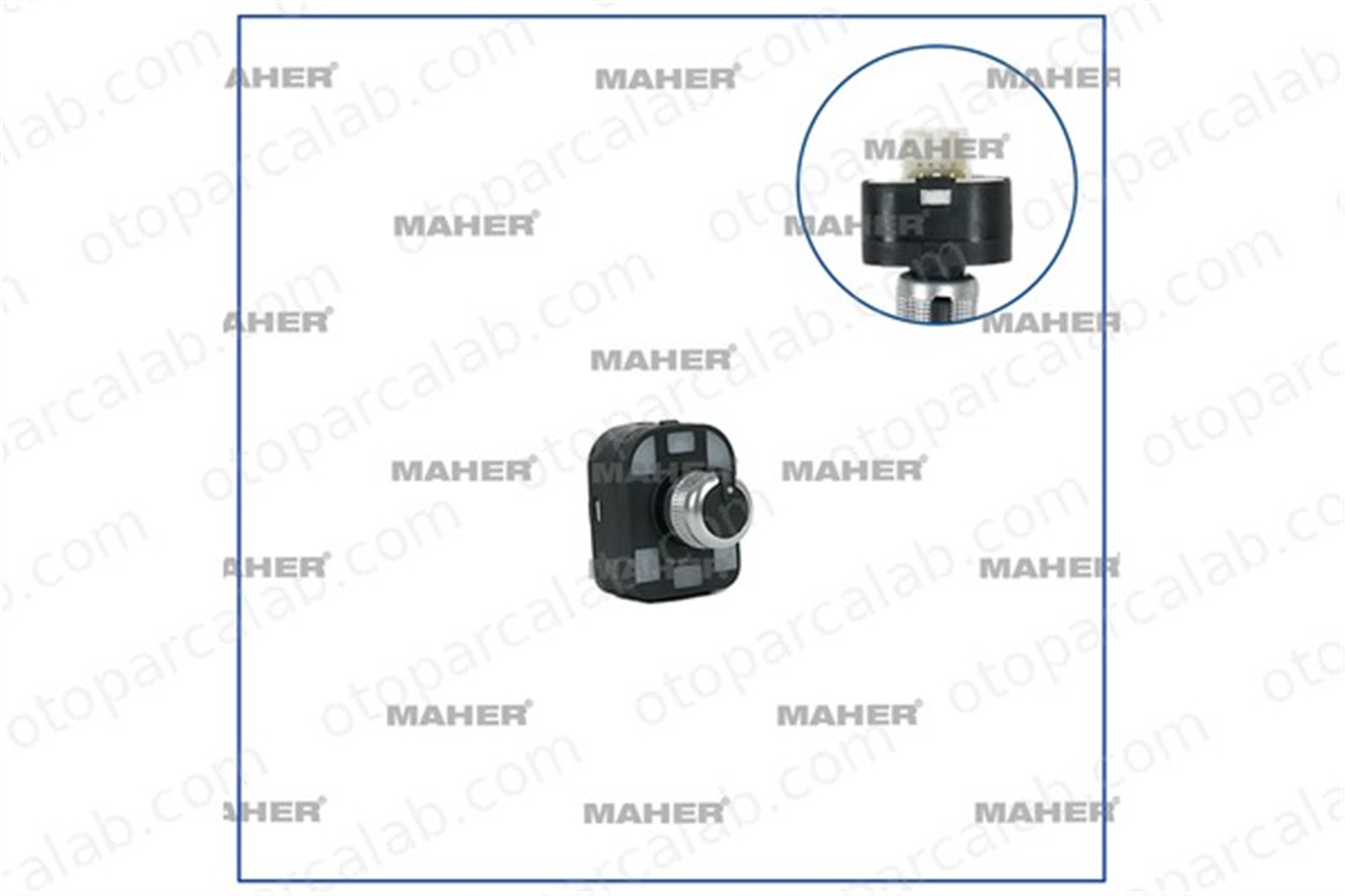 MAHER 15903 Ayna Kumanda Düğmesi AUDI A3 A3 Sportback 4F0959565A 4F0959565