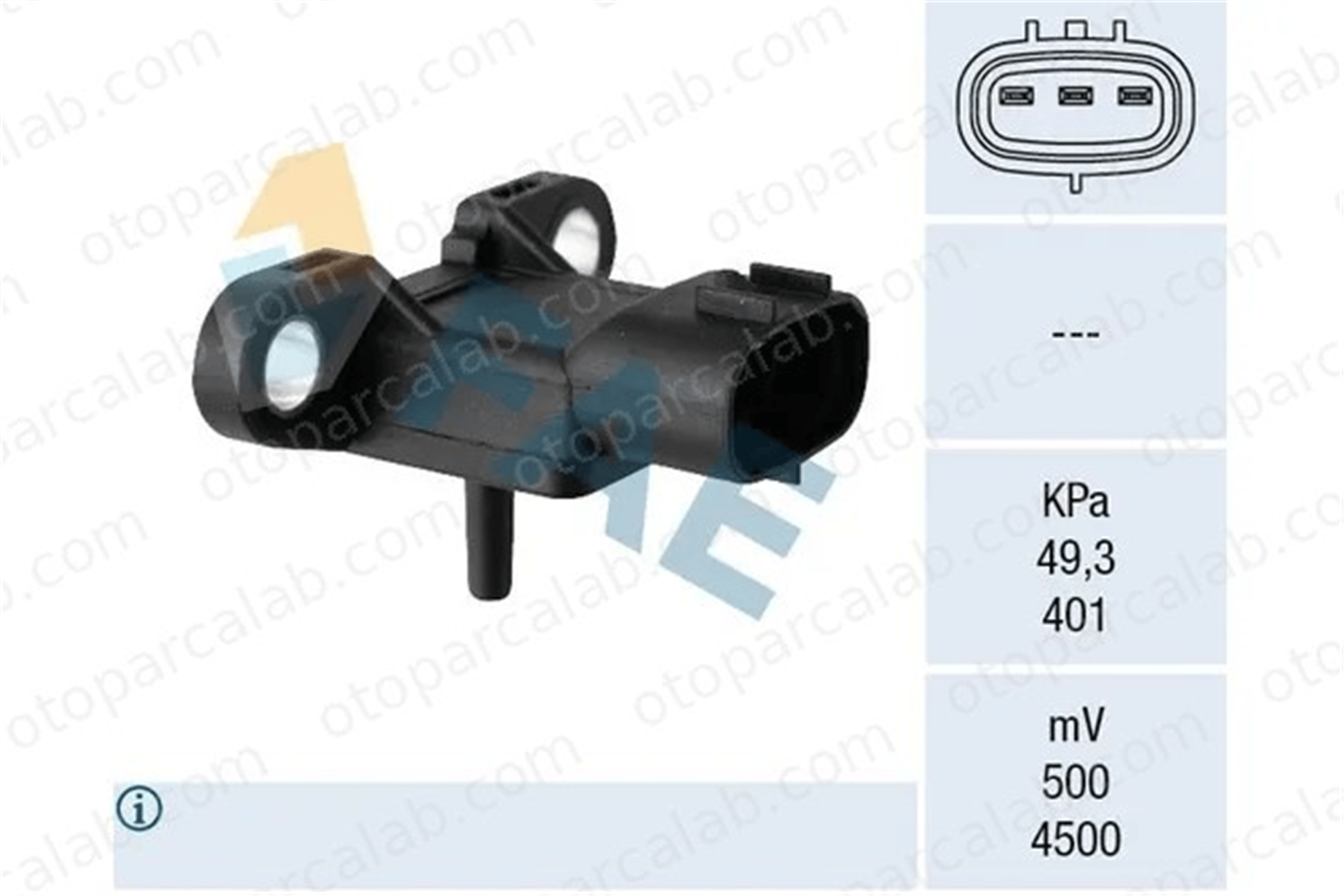 MAHER 22332 MAP Sensörü TOYOTA AVENSIS Sedan AVENSIS Station wagon 8942171030 8942120200