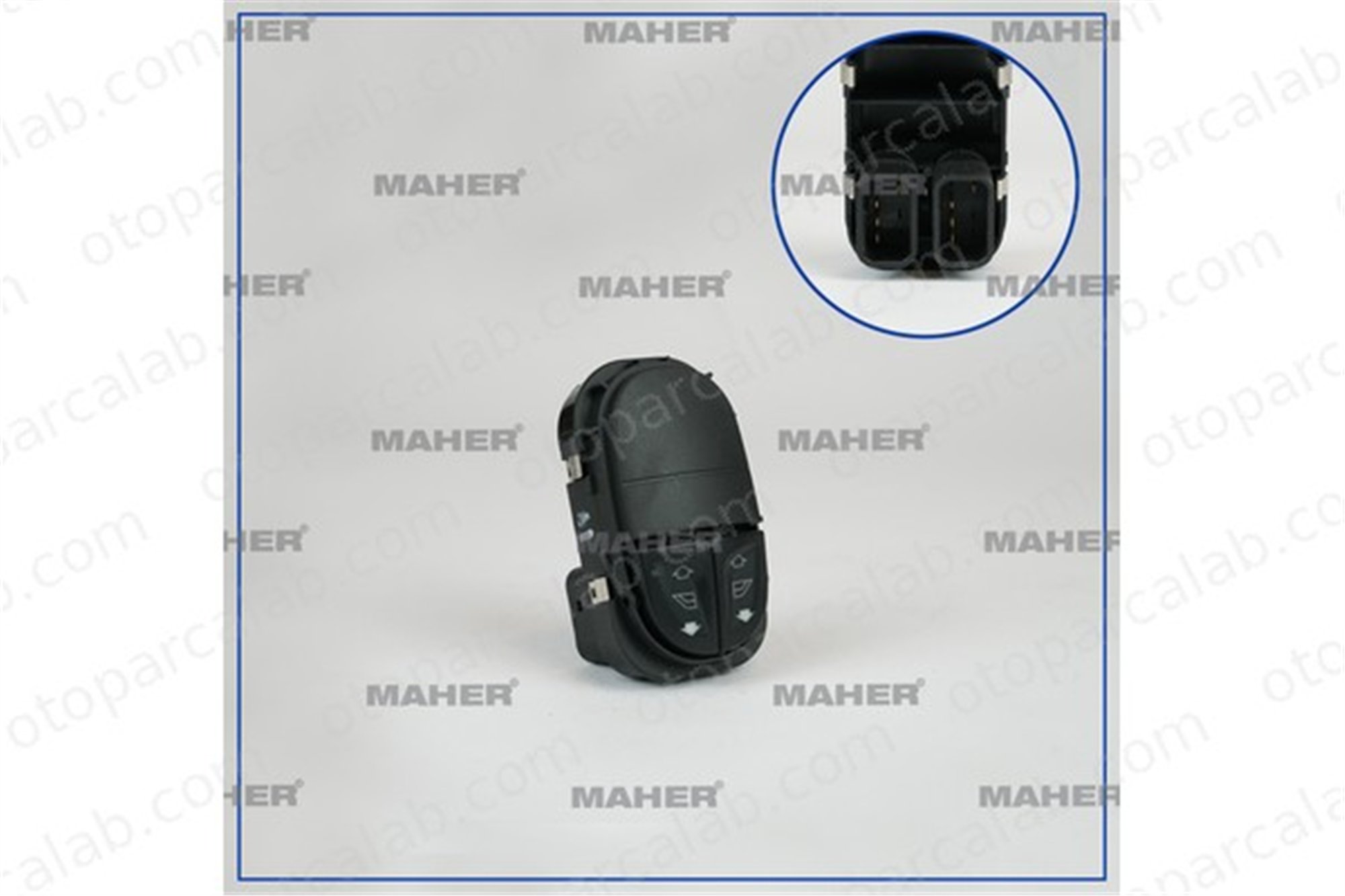 MAHER 26503 Cam Açma Düğmesi Ön Sol FORD ESCORT VI ESCORT VI Sedan 95AG14529BA 7248362