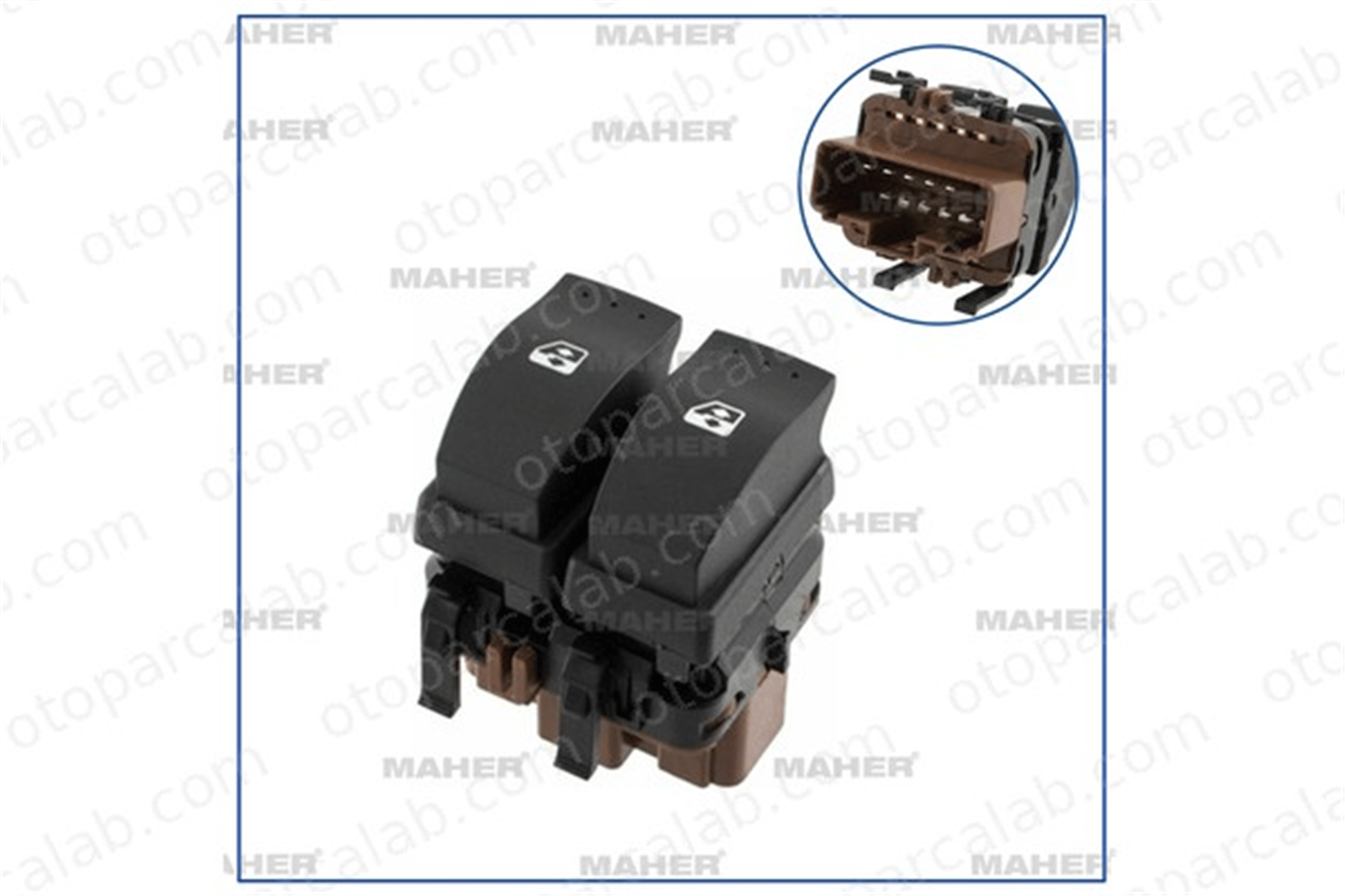 MAHER 26568 Cam Açma Düğmesi Ön Sol RENAULT LAGUNA II Grandtour MEGANE II 8200315040 8200015085