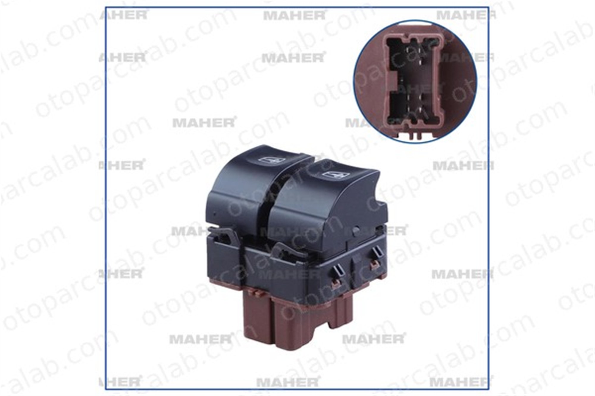 MAHER 26576 Cam Açma Düğmesi Ön Sol RENAULT CLIO IV CAPTUR I 254113300R