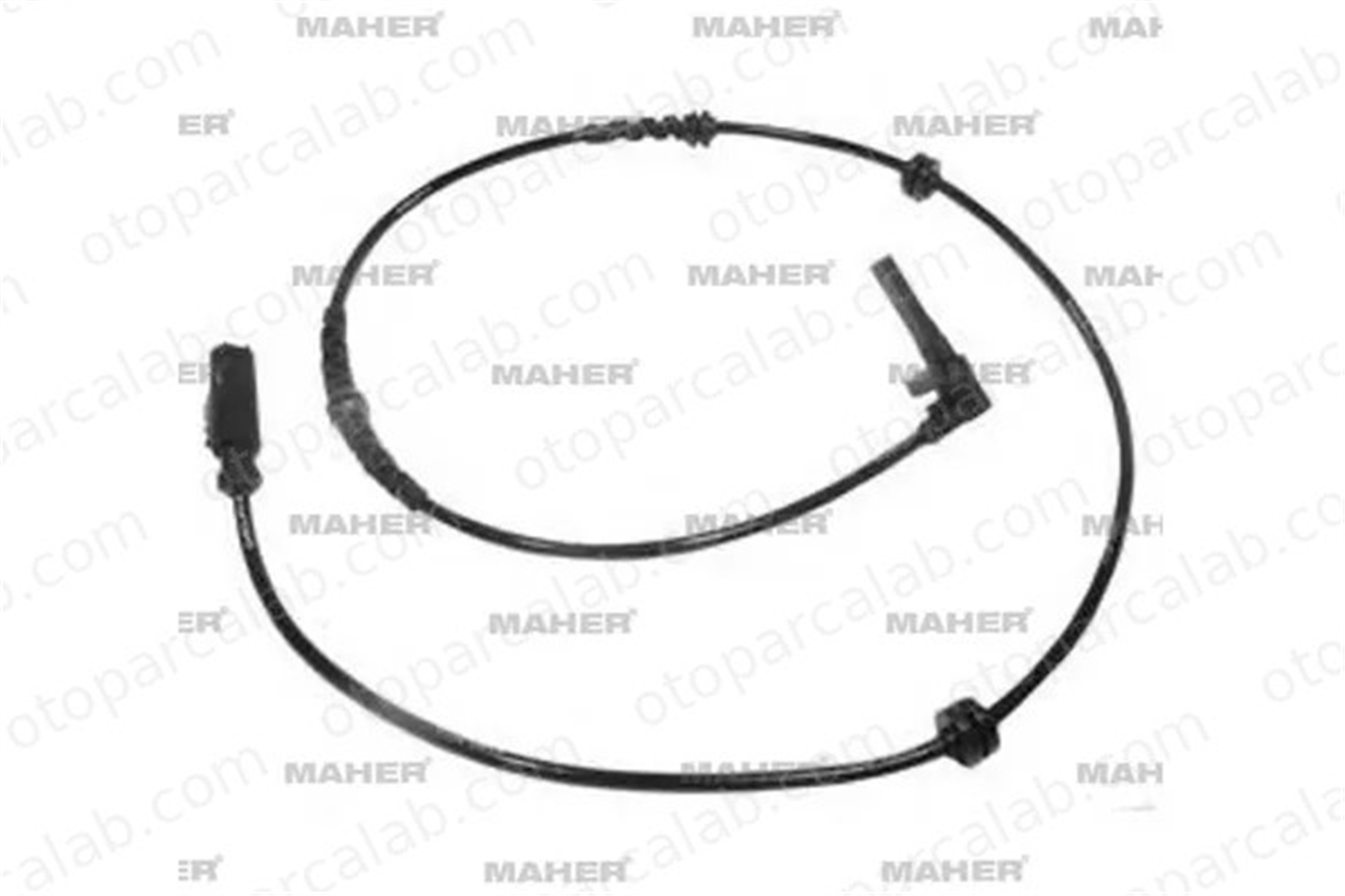 MAHER 27033 Abs Sensörü Ön Sağ veya Sol FIAT DUCATO Platform şasi DUCATO Minibüs/Otobüs 51725099 1673605580