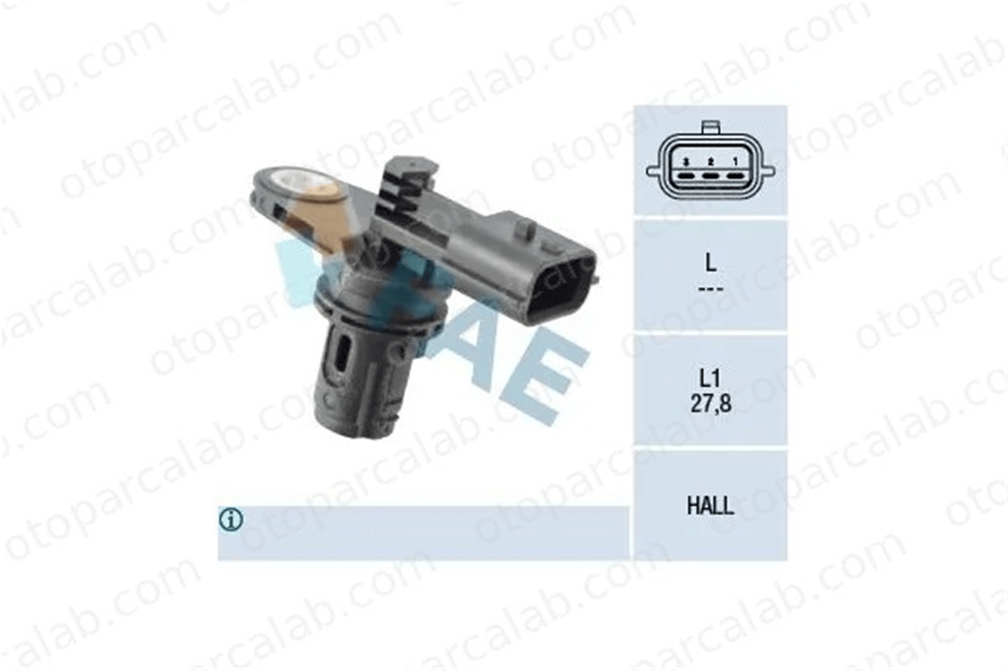 MAHER 28088 Eksantrik Devir Sensörü RENAULT MEGANE III Coupe MEGANE III Hatchback 237310776R 237312832R