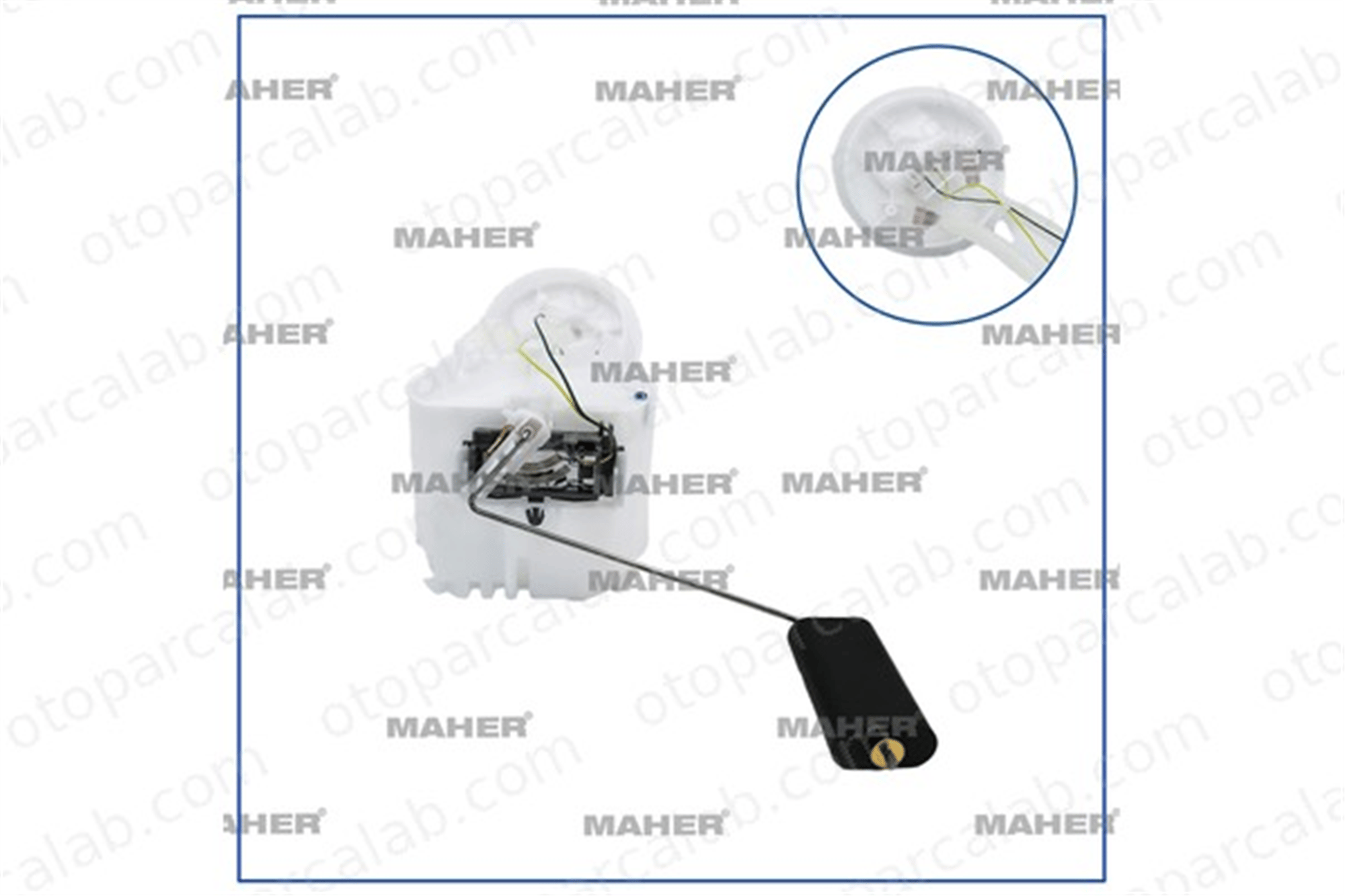 MAHER 28154 Depo Şamandırası FORD TOURNEO CONNECT TRANSIT CONNECT 2T1U9275AD 1236790