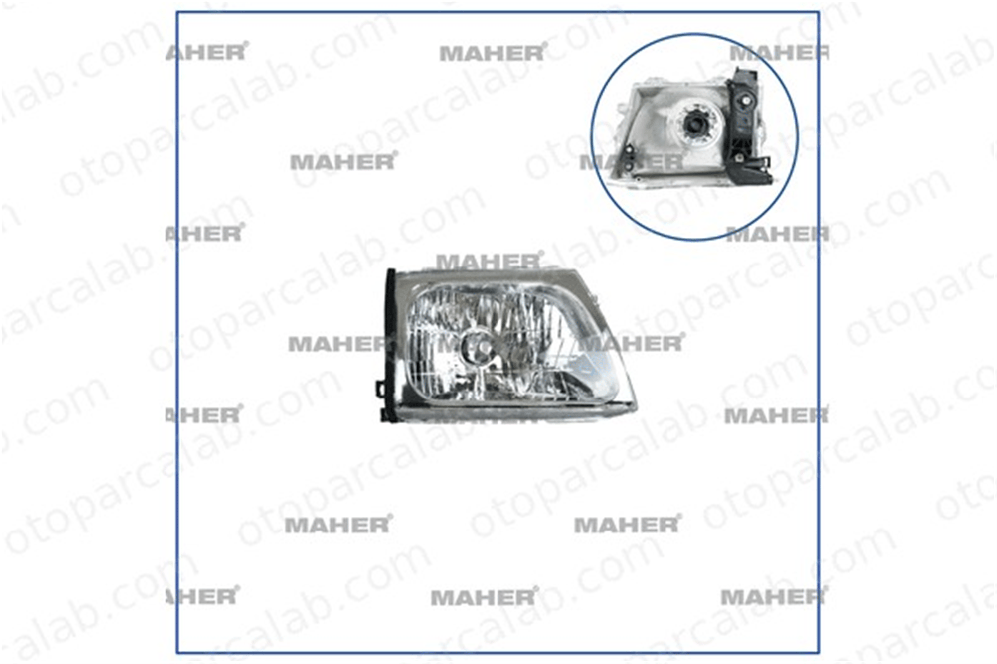 MAHER 29396 Far Sağ TOYOTA HILUX VI Pick-up 8113035370 8113035340