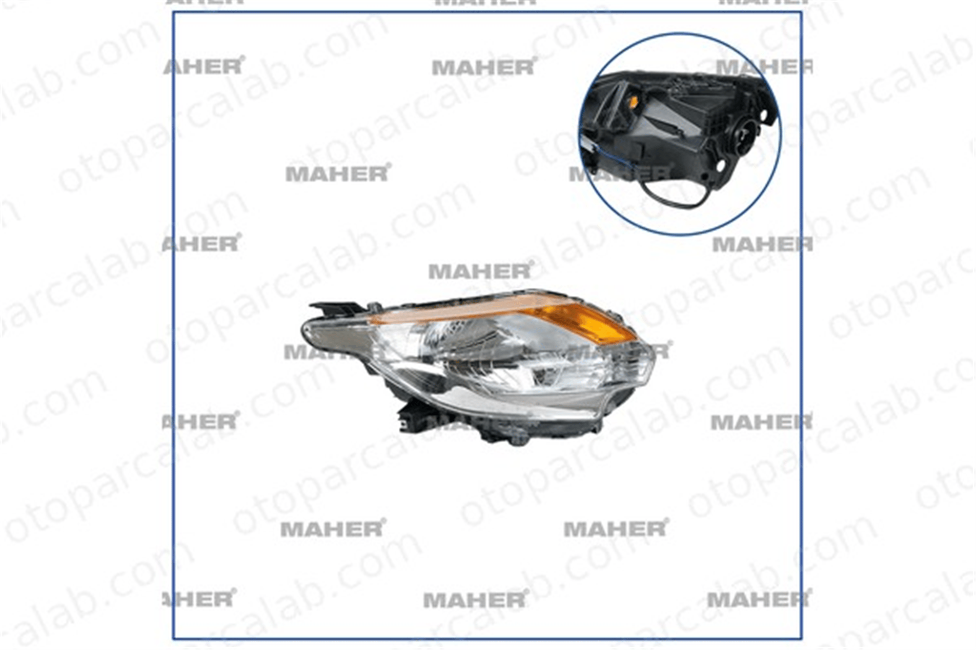 MAHER 29406 Far Sağ FIAT FULLBACK Pick-up MITSUBISHI L200 / TRITON 8301C738 6000607099